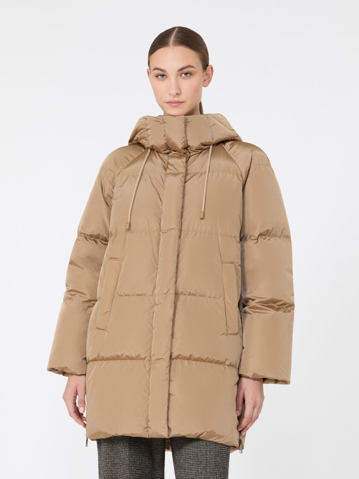 Midi parka in water-repellent taffeta - Weekend Max Mara - 2