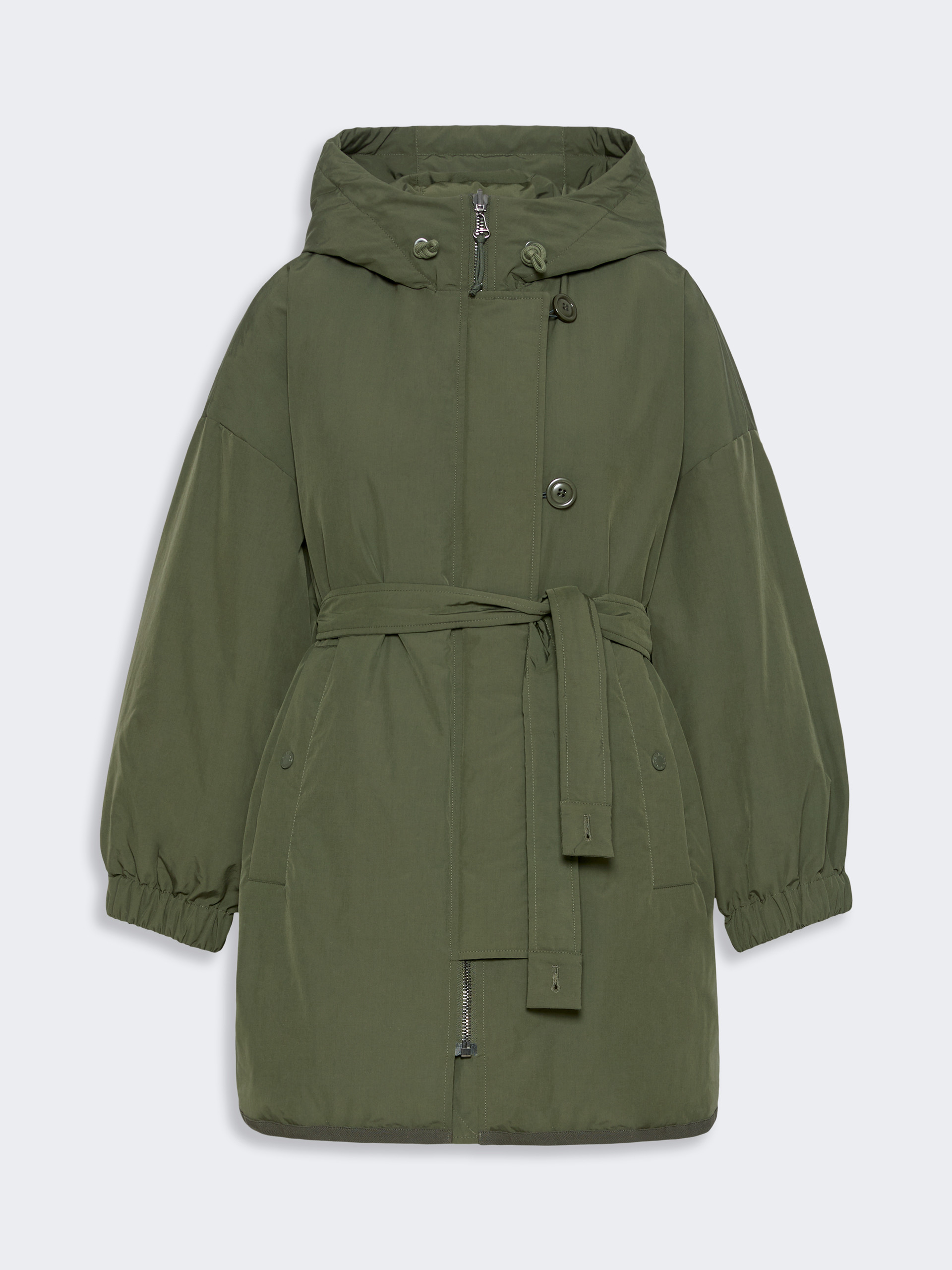 Reversible parka in water-repellent plain-weave fabric - Weekend Max Mara - 7
