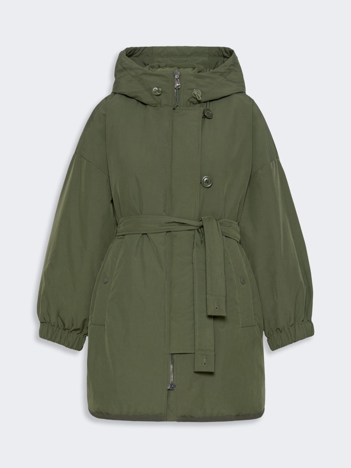 Reversible parka in water-repellent plain-weave fabric - Weekend Max Mara - 7
