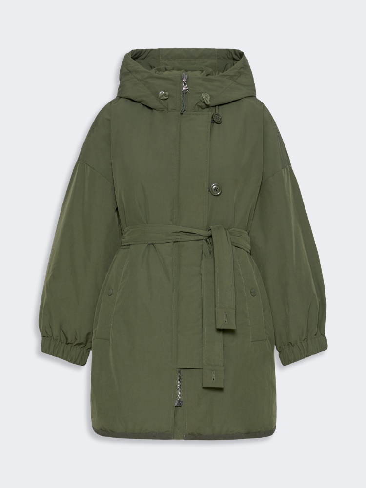 Reversible parka in water-repellent plain-weave fabric - Weekend Max Mara - 2