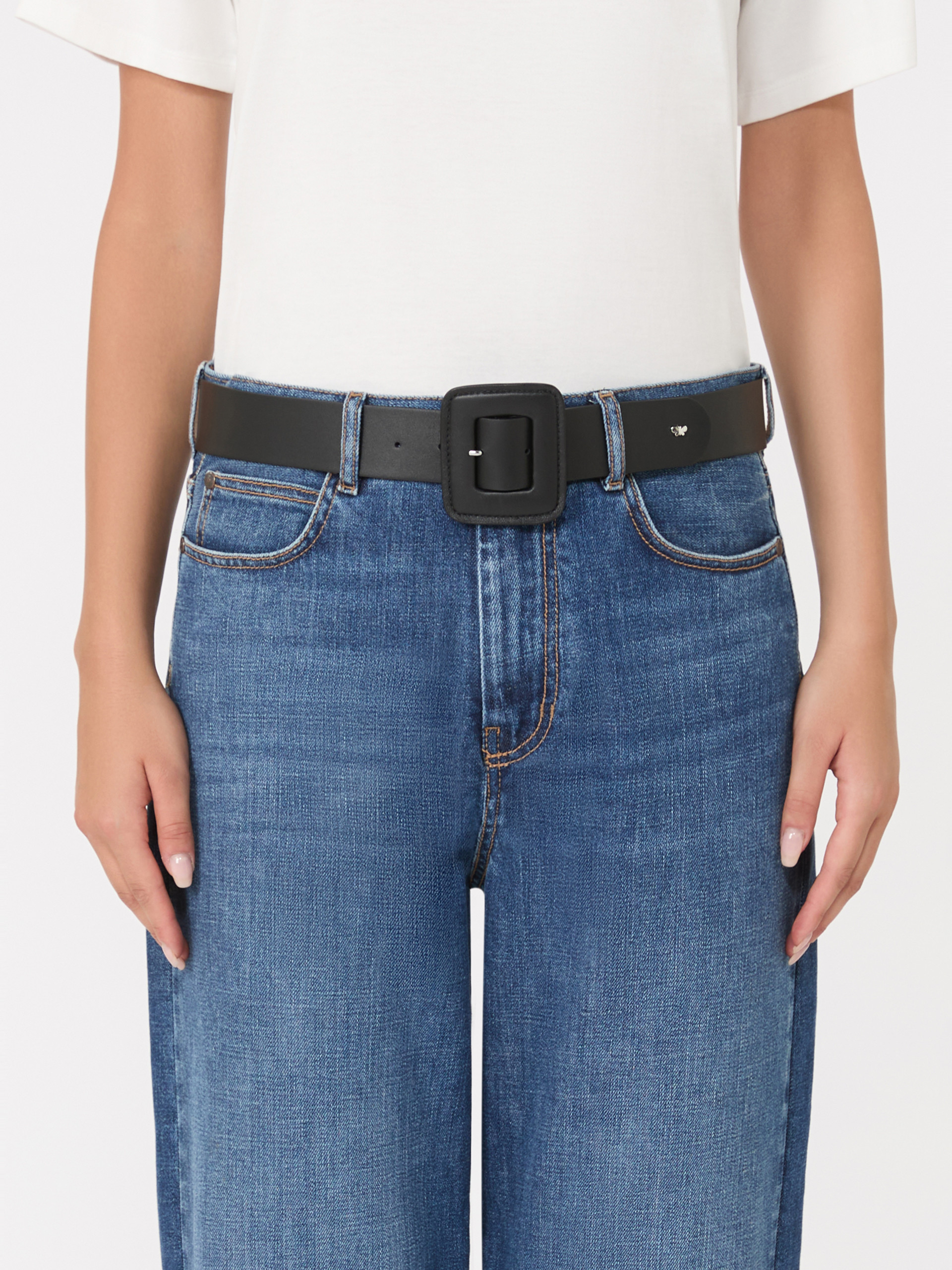 Shiny Nappa leather belt - Weekend Max Mara - 3