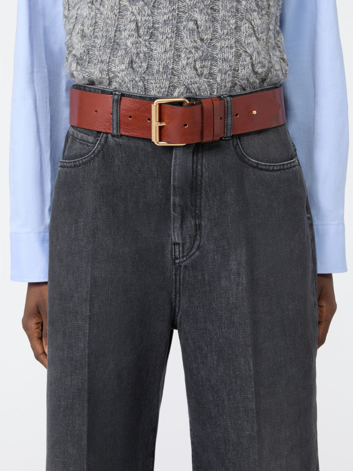 Leather belt - Weekend Max Mara - 4