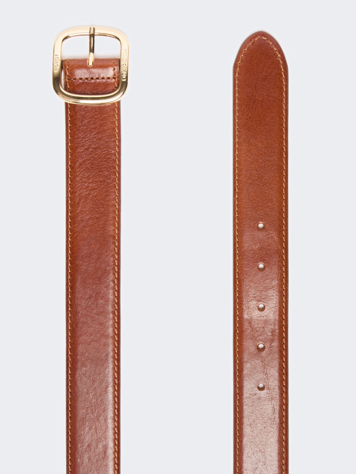 Leather belt - TOBACCO - Weekend Max Mara - 2