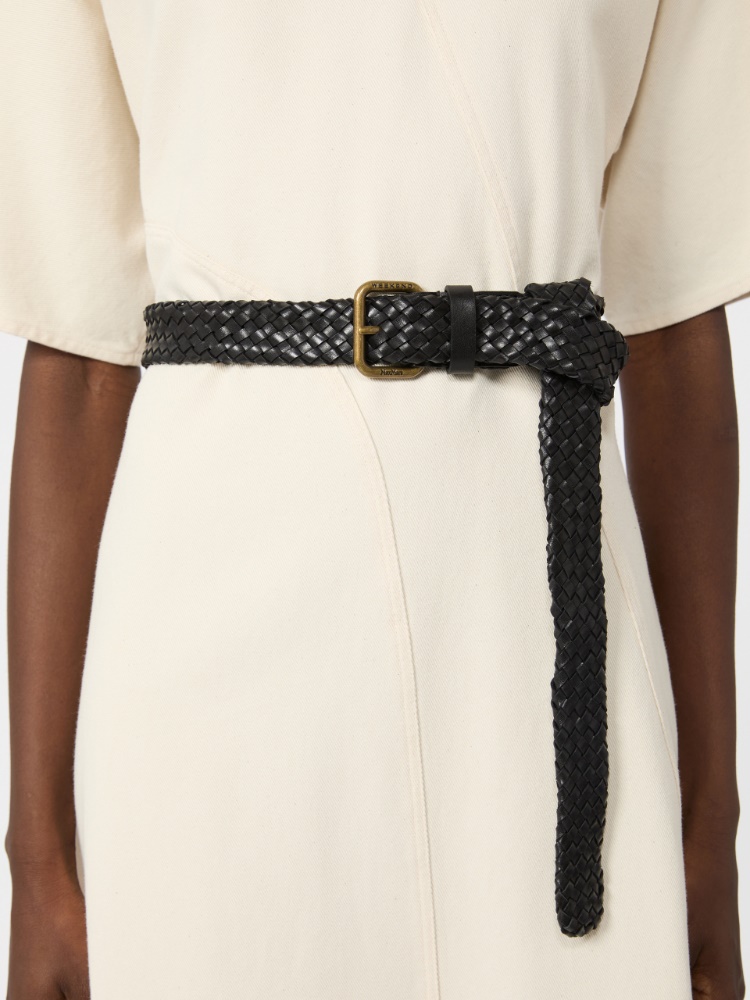 Woven leather belt - Weekend Max Mara - 2