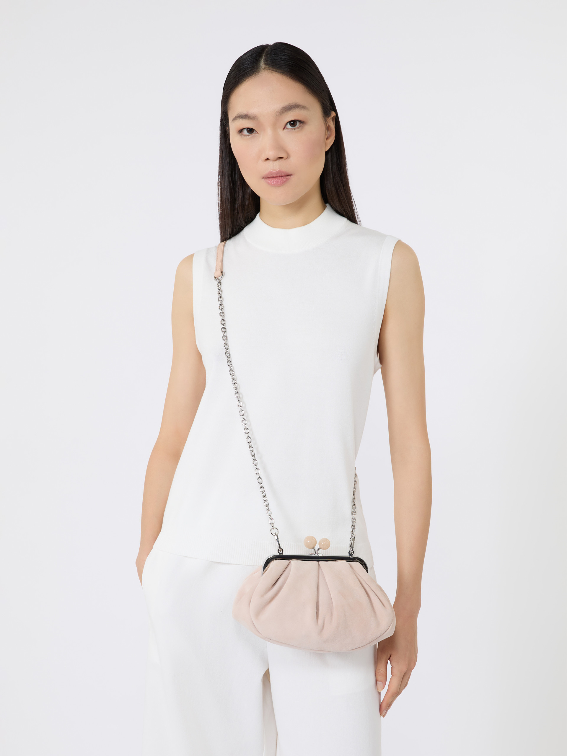 Pasticcino Bag small in suede - Weekend Max Mara - 8