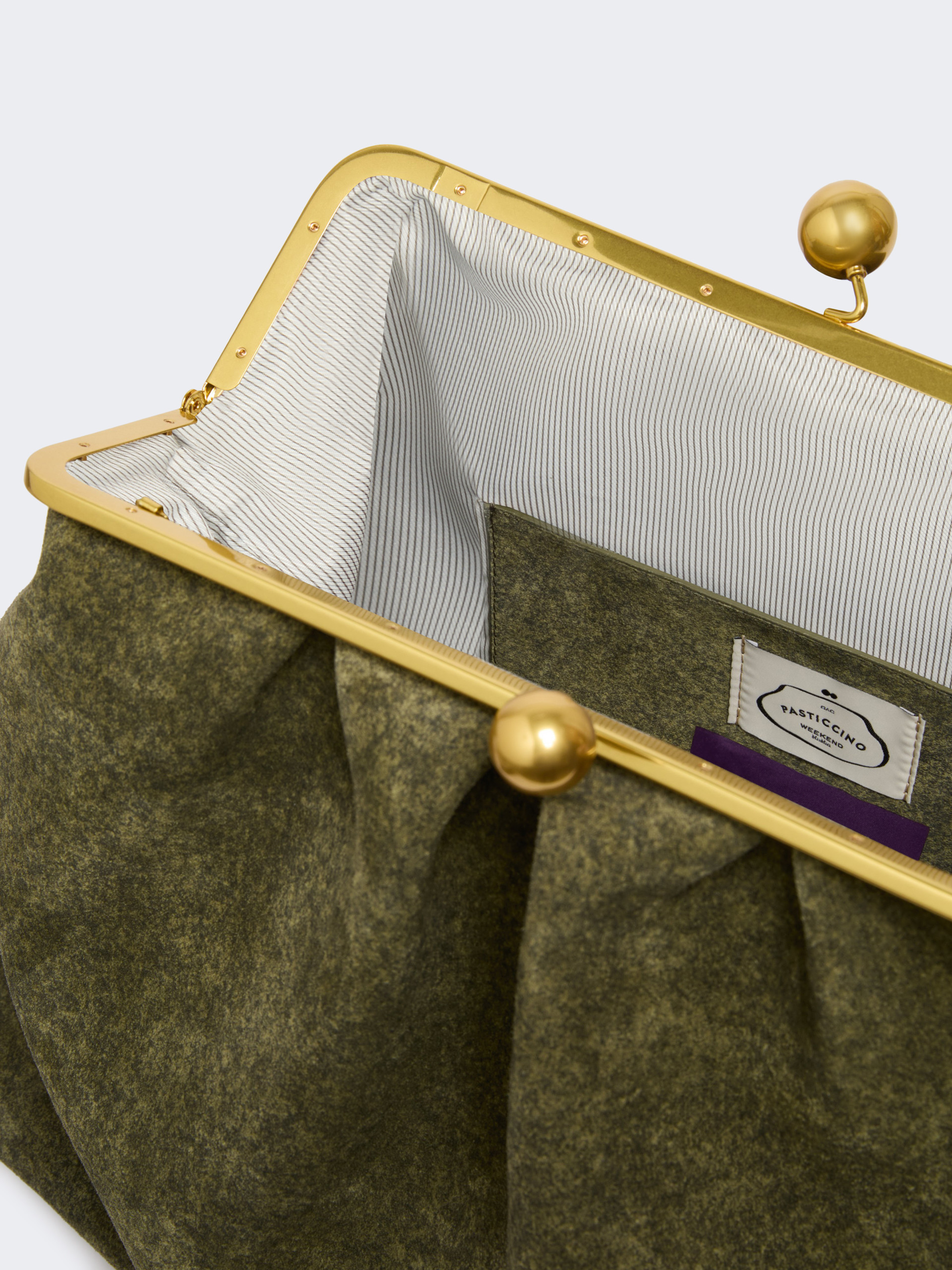 XXL textured suede Pasticcino Bag - Weekend Max Mara - 6