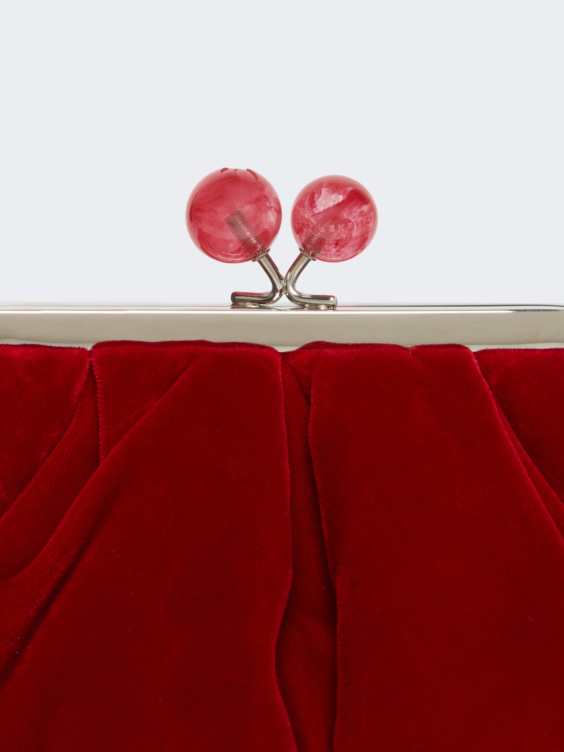 Small cotton velvet Pasticcino Bag - Weekend Max Mara - 5