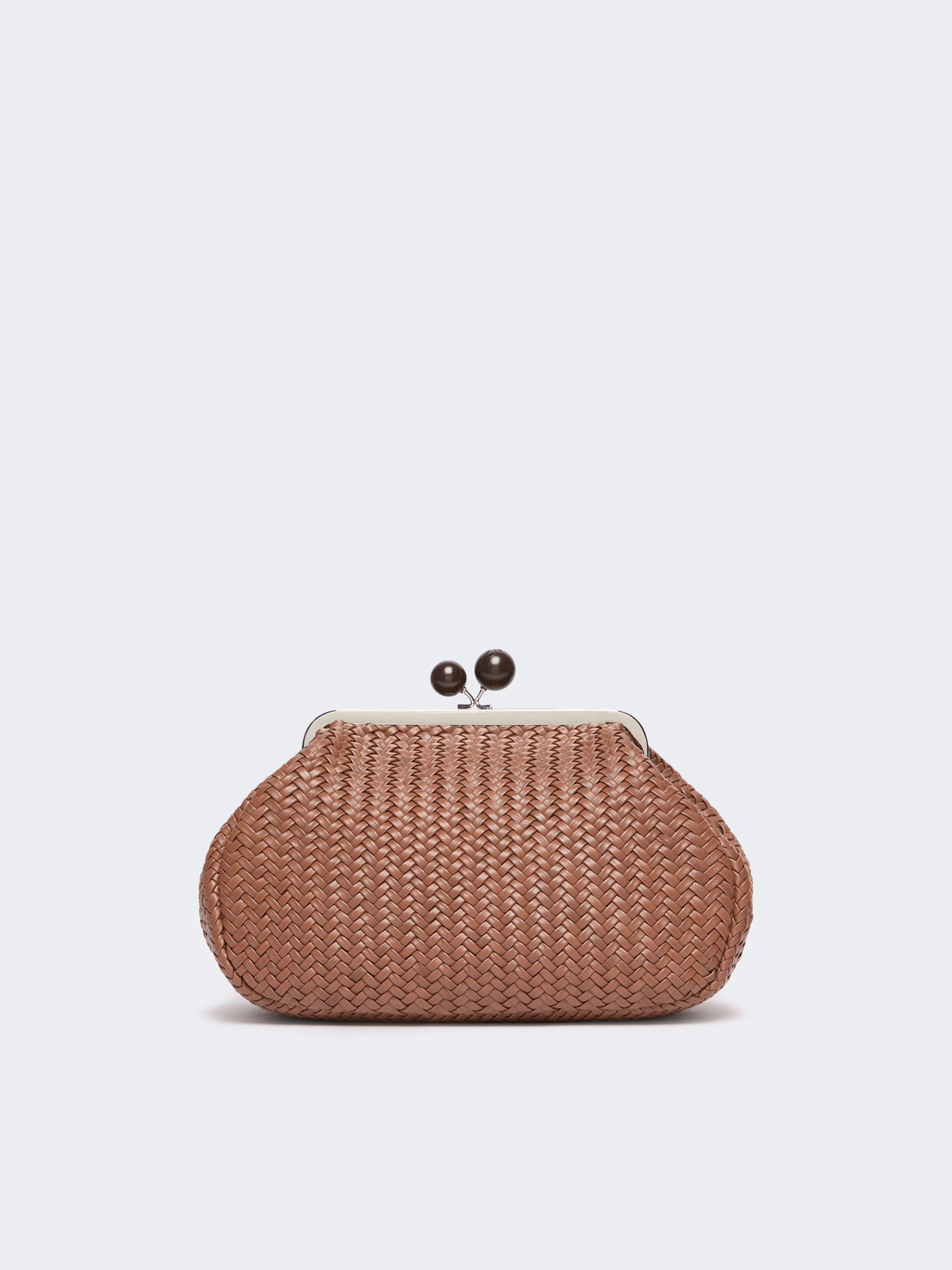 Medium Pasticcino Bag in woven leather - Weekend Max Mara - 3
