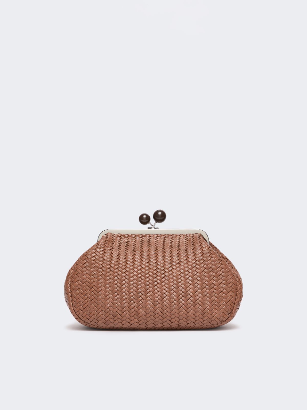 Medium Pasticcino Bag in woven leather - Weekend Max Mara - 3
