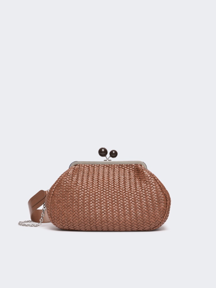 Medium Pasticcino Bag in woven leather - Weekend Max Mara