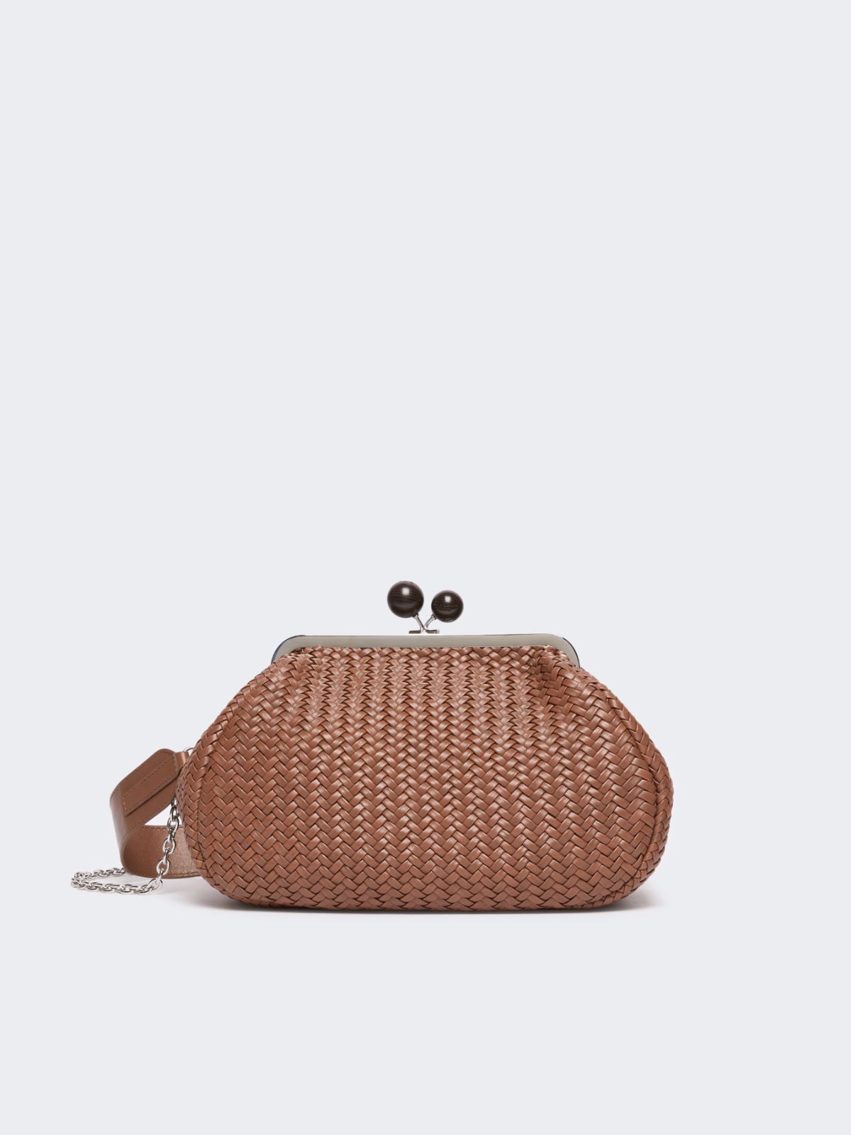 Medium Pasticcino Bag in woven leather - Weekend Max Mara