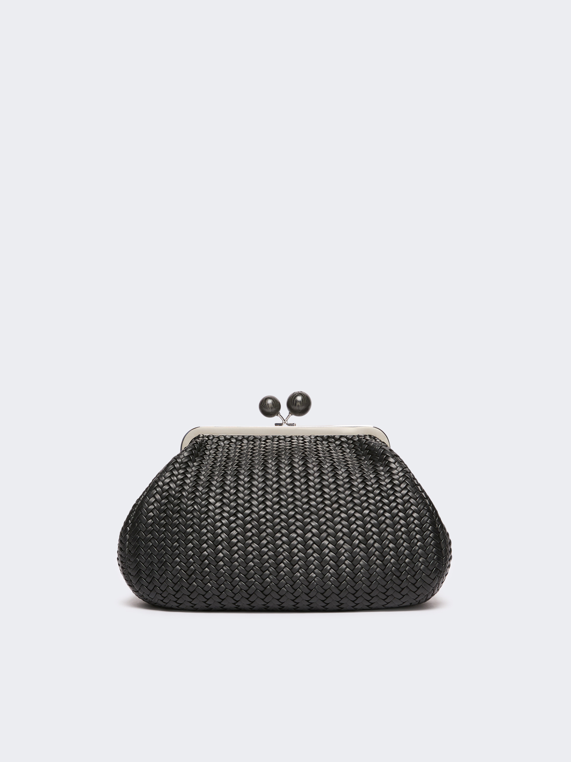 Medium Pasticcino Bag in woven leather - Weekend Max Mara - 3