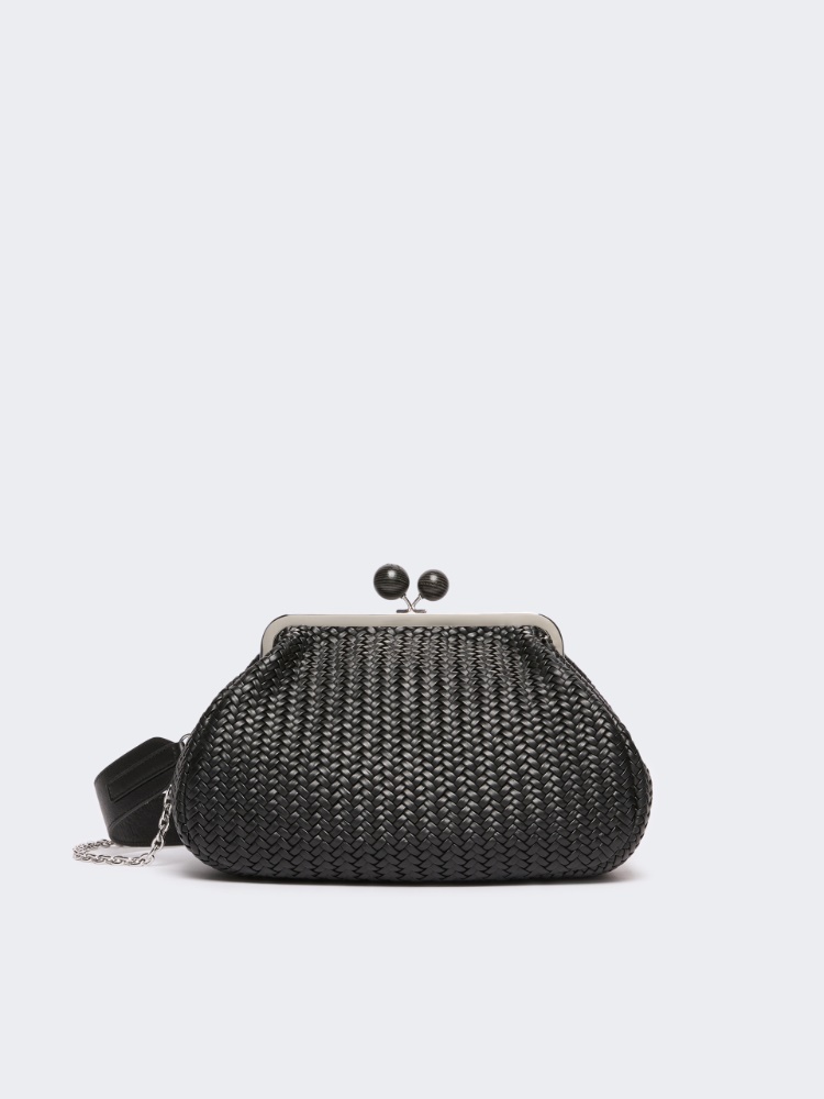 Medium Pasticcino Bag in woven leather - Weekend Max Mara