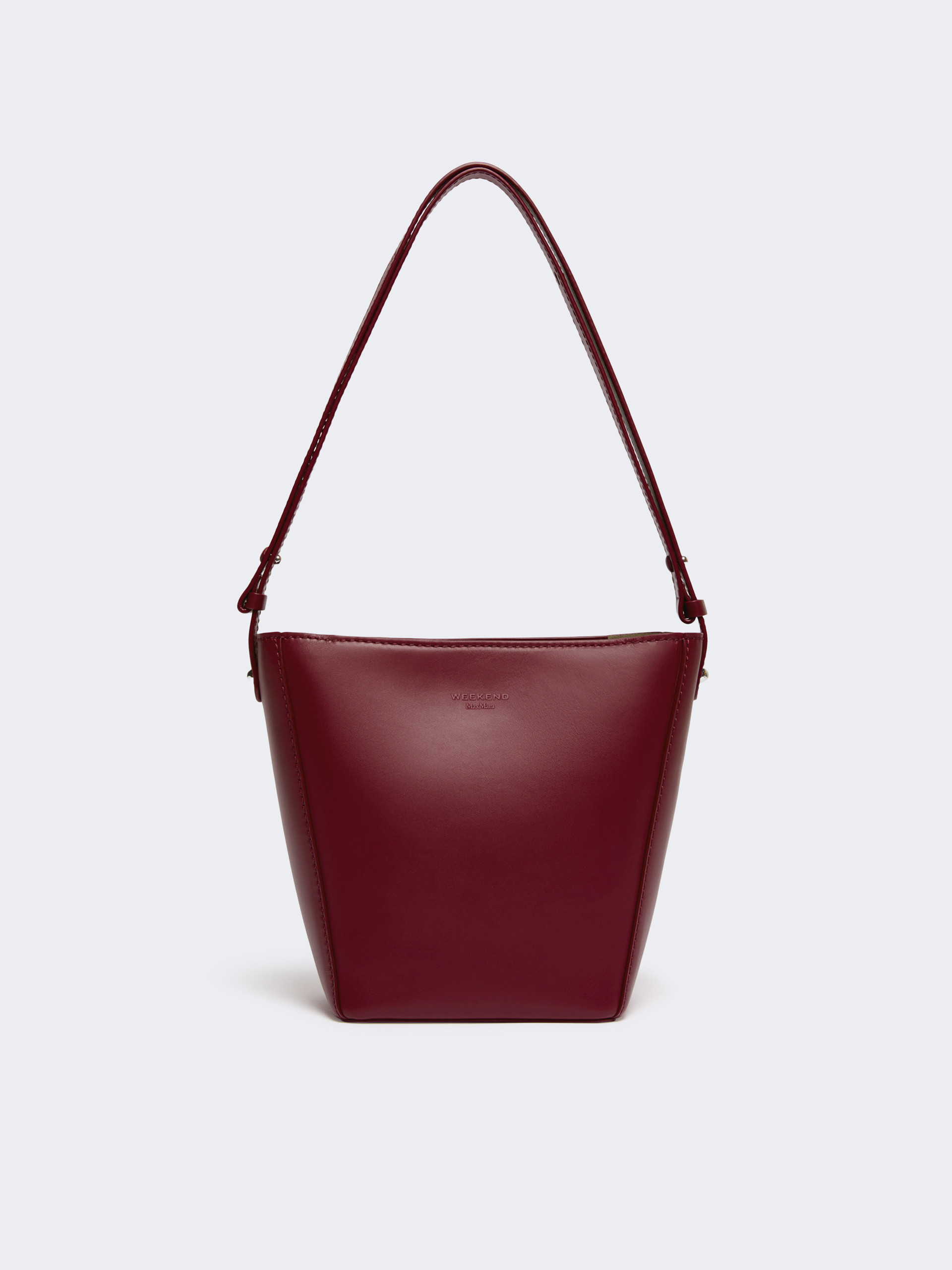 Smooth leather bucket bag - Weekend Max Mara - 3