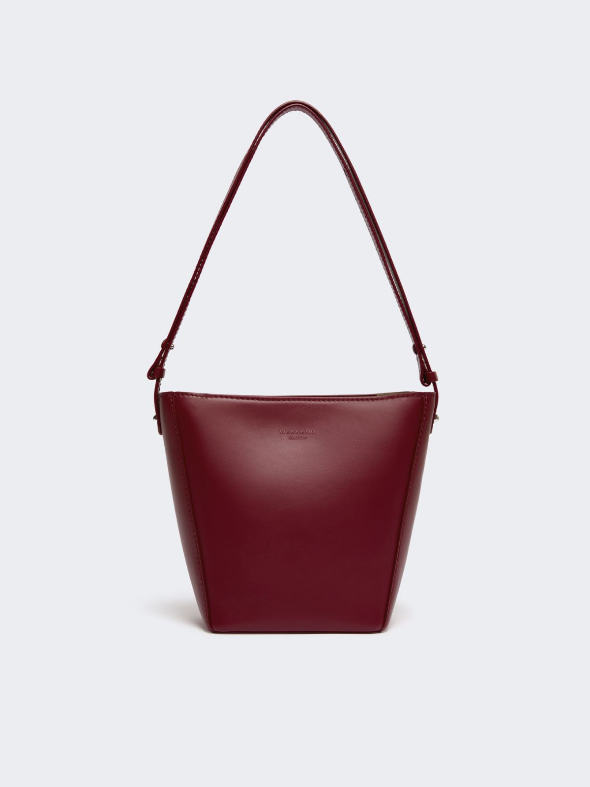 Smooth leather bucket bag - Weekend Max Mara - 3