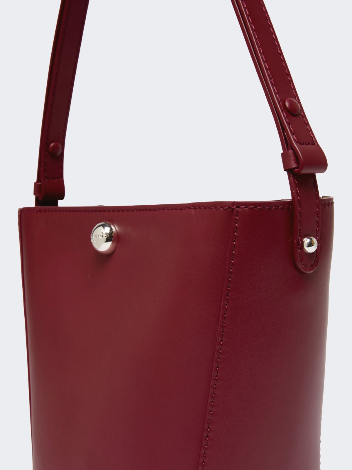 Smooth leather bucket bag - Weekend Max Mara - 5