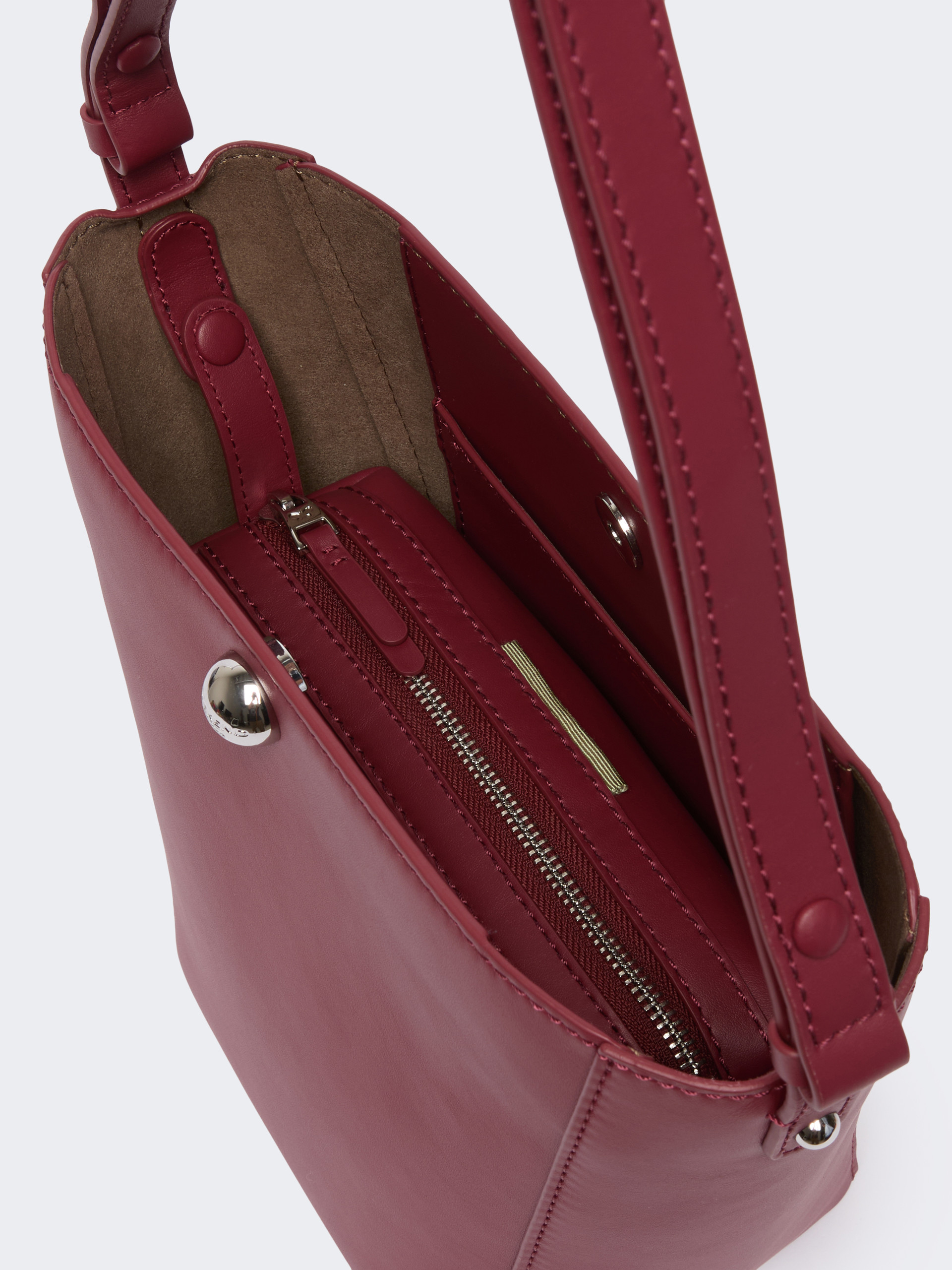 Smooth leather bucket bag - Weekend Max Mara - 6