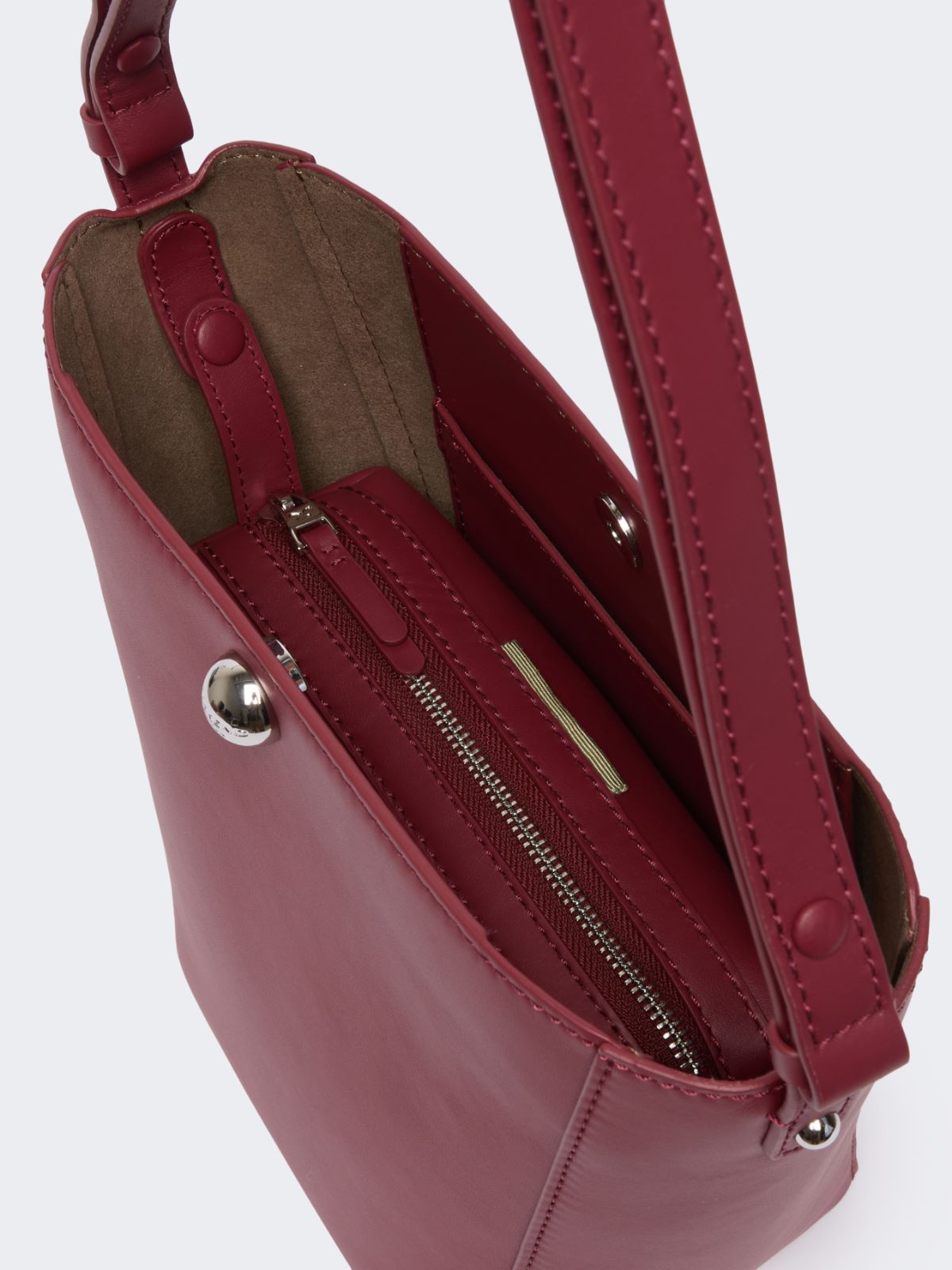 Smooth leather bucket bag - Weekend Max Mara - 6