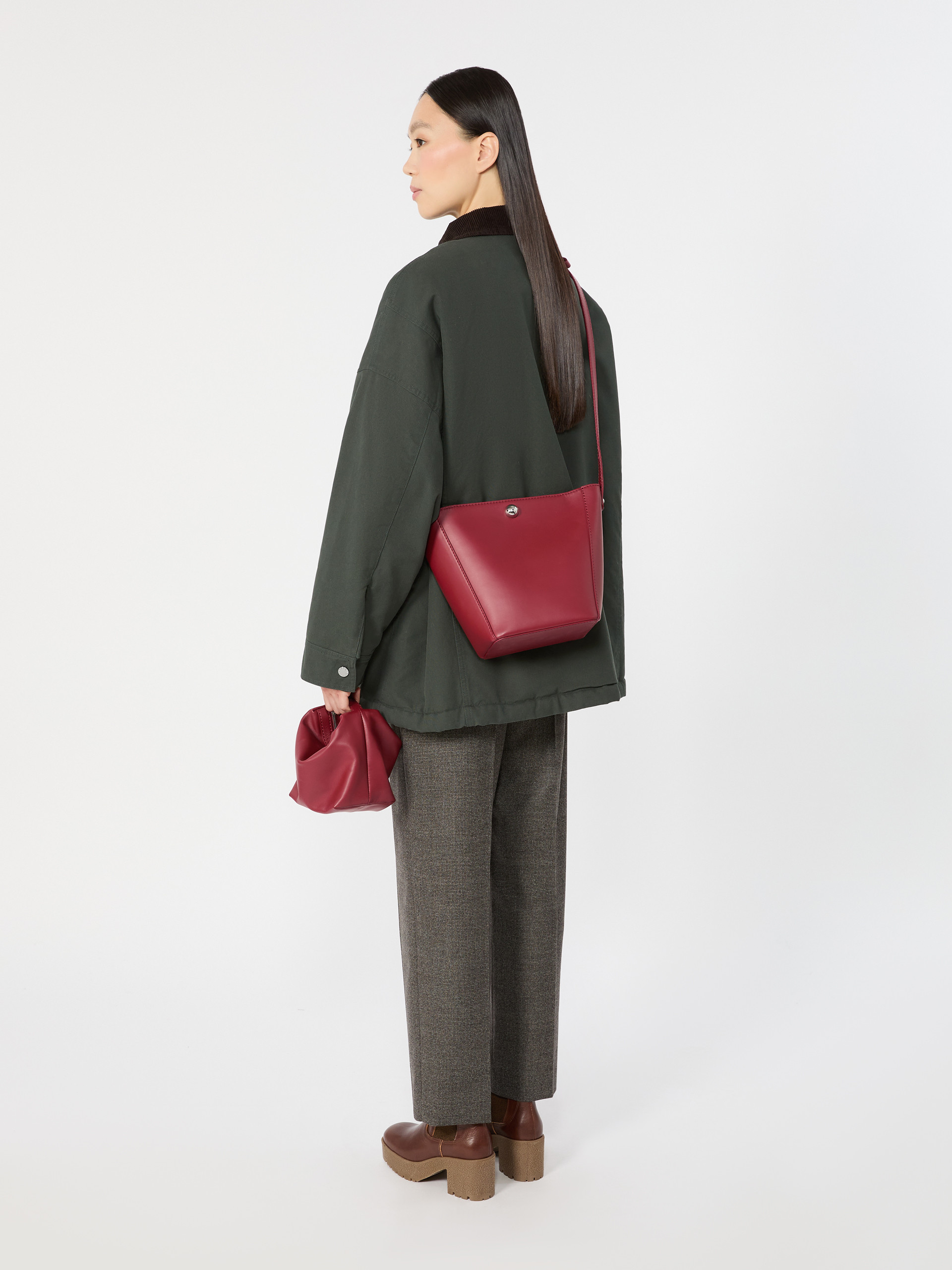Smooth leather bucket bag - Weekend Max Mara - 7