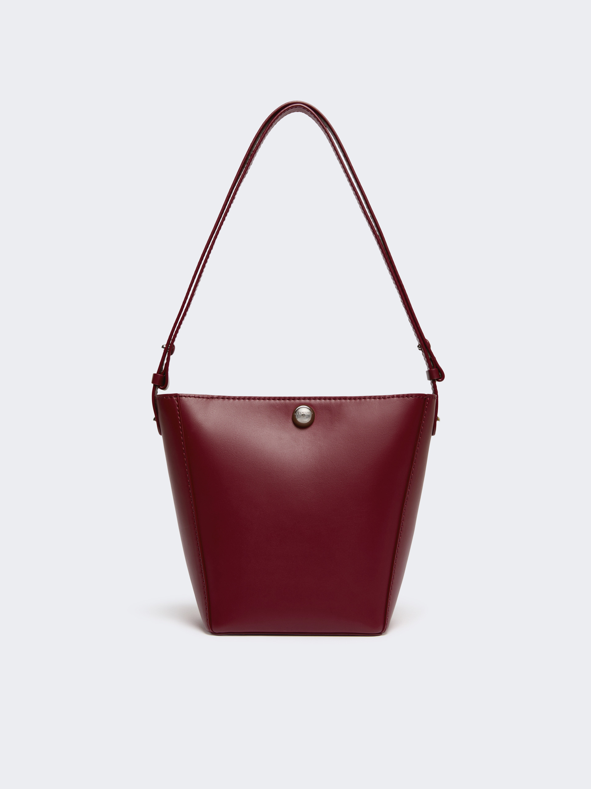 Smooth leather bucket bag - Weekend Max Mara