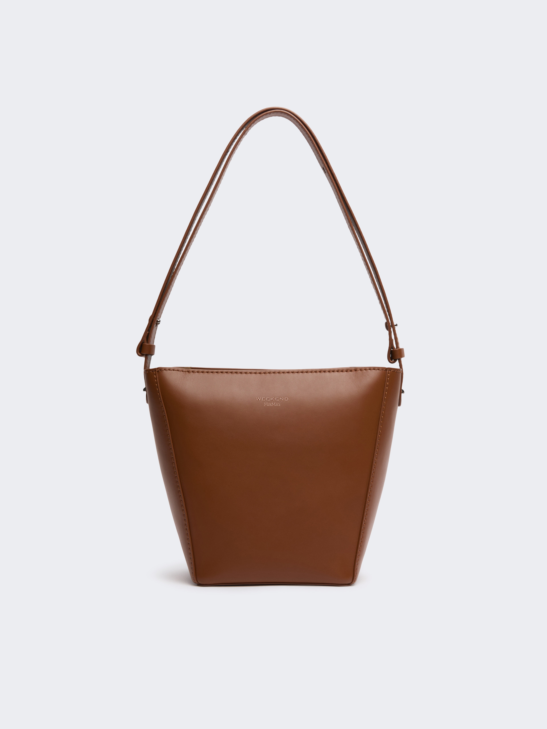 Smooth leather bucket bag - Weekend Max Mara - 3