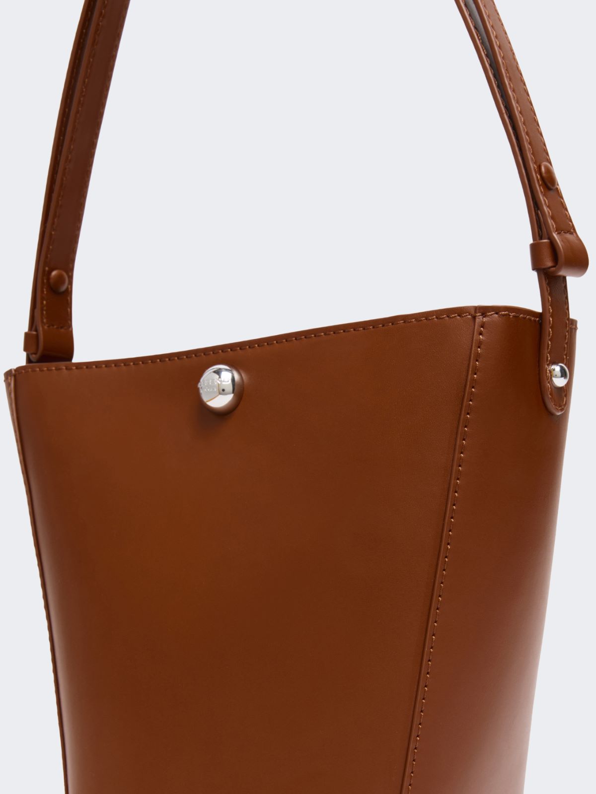 Smooth leather bucket bag - Weekend Max Mara - 4