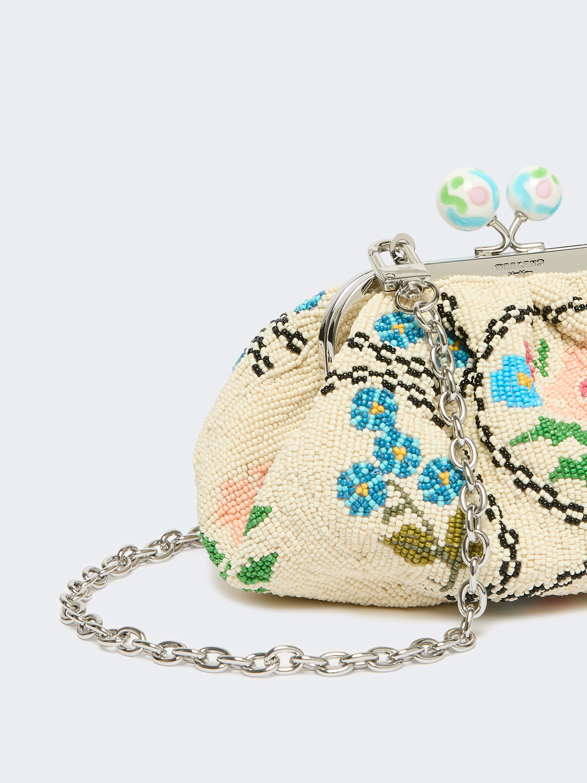Extra-small Pasticcino Bag embroidered with beads - Weekend Max Mara - 4