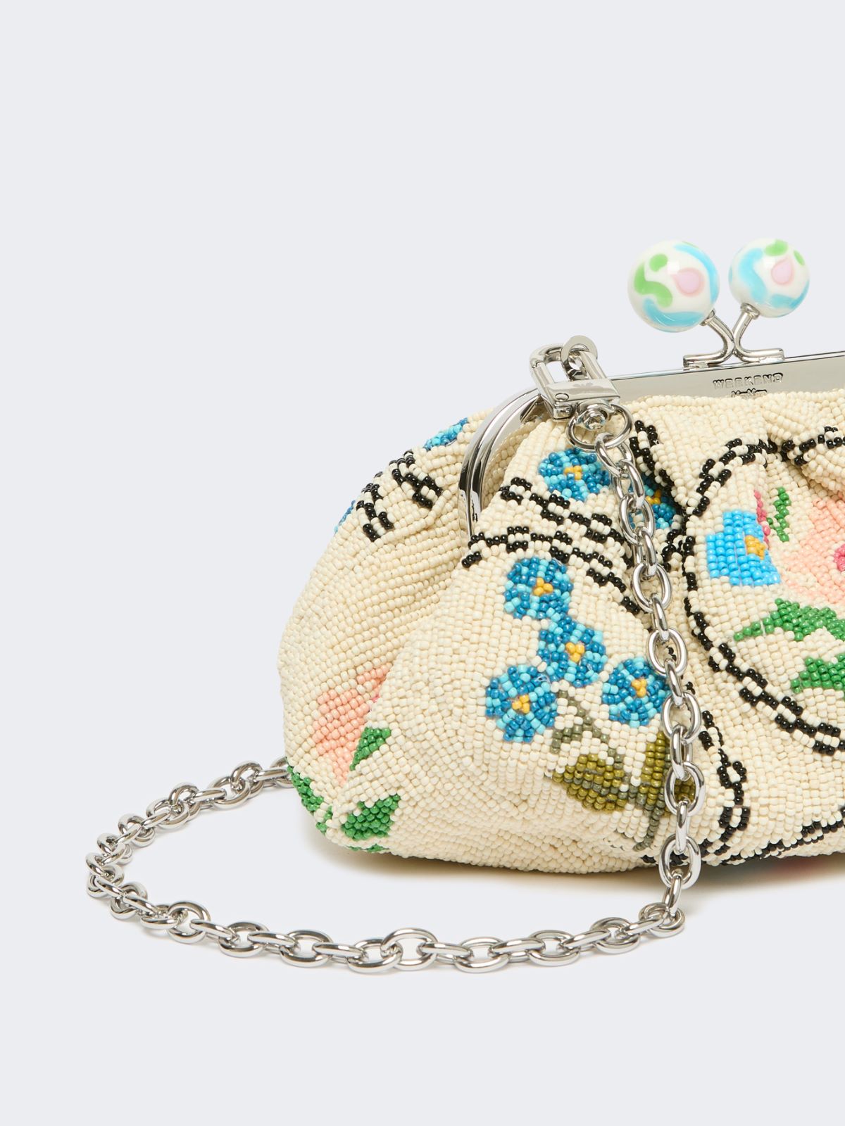 Extra-small Pasticcino Bag embroidered with beads - Weekend Max Mara - 4