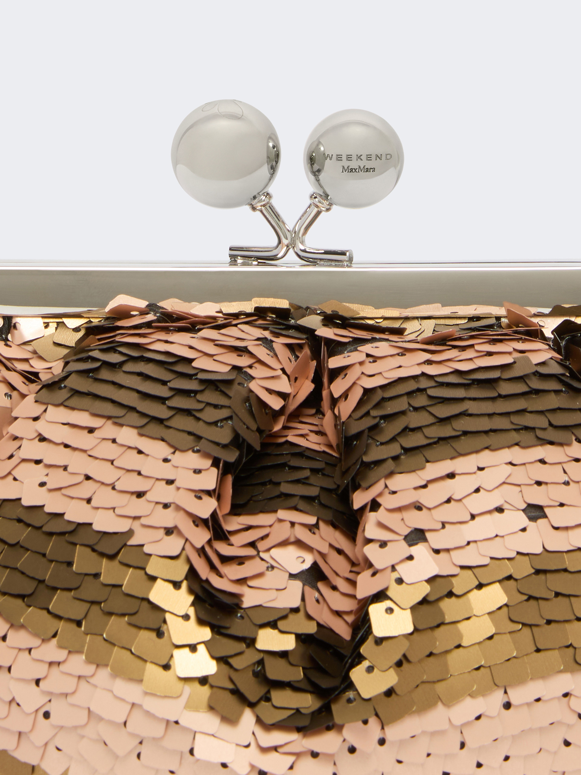 Small Pasticcino Bag with sequin stripes - Weekend Max Mara - 5
