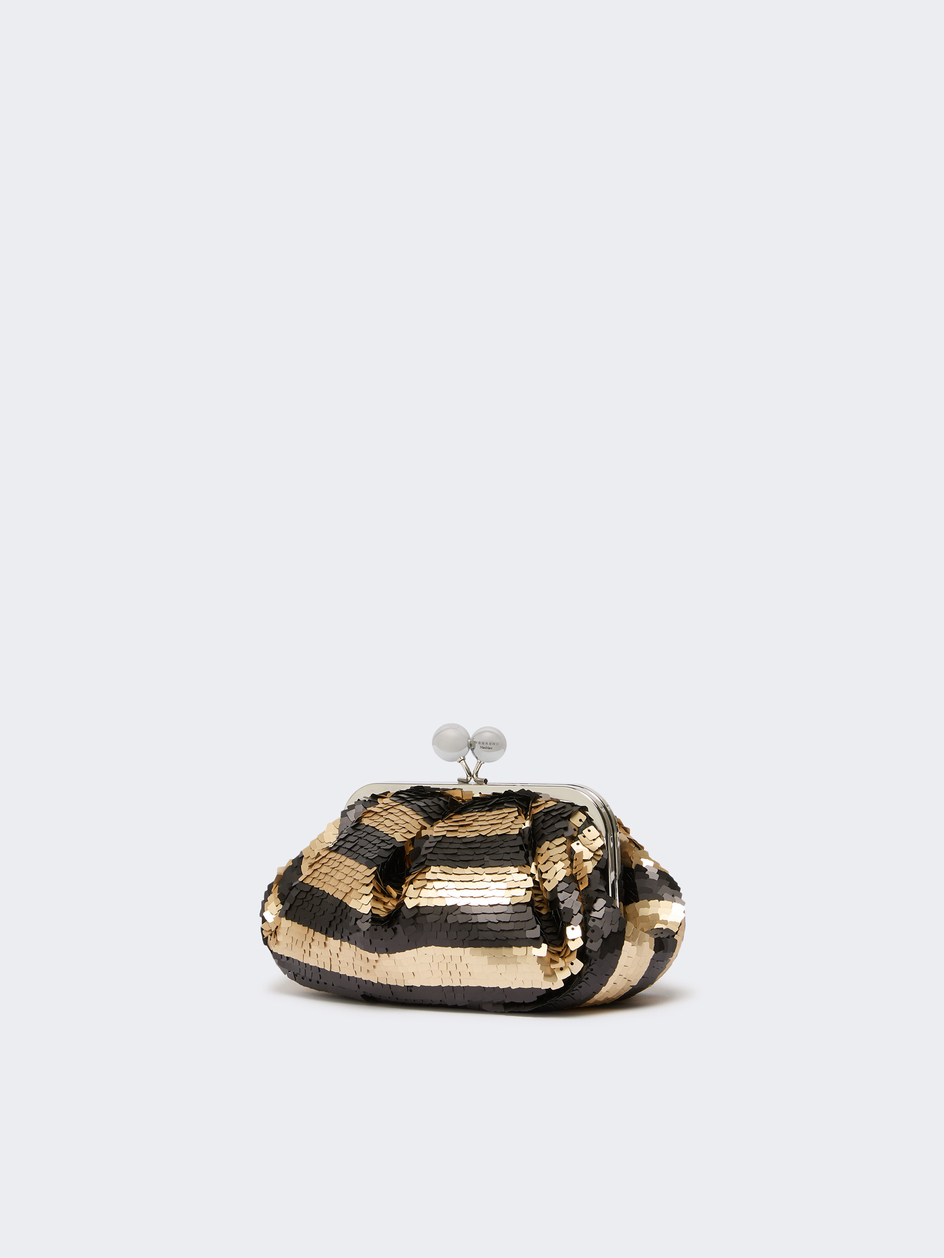 Small Pasticcino Bag with sequin stripes - Weekend Max Mara - 2