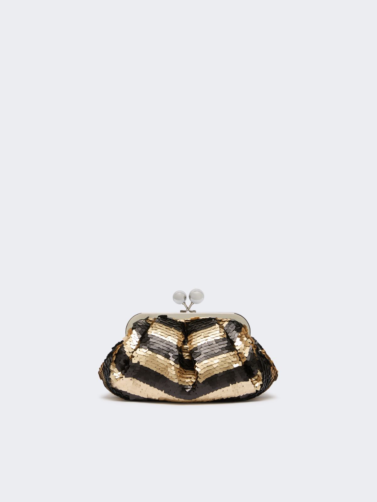 Small Pasticcino Bag with sequin stripes - Weekend Max Mara - 3