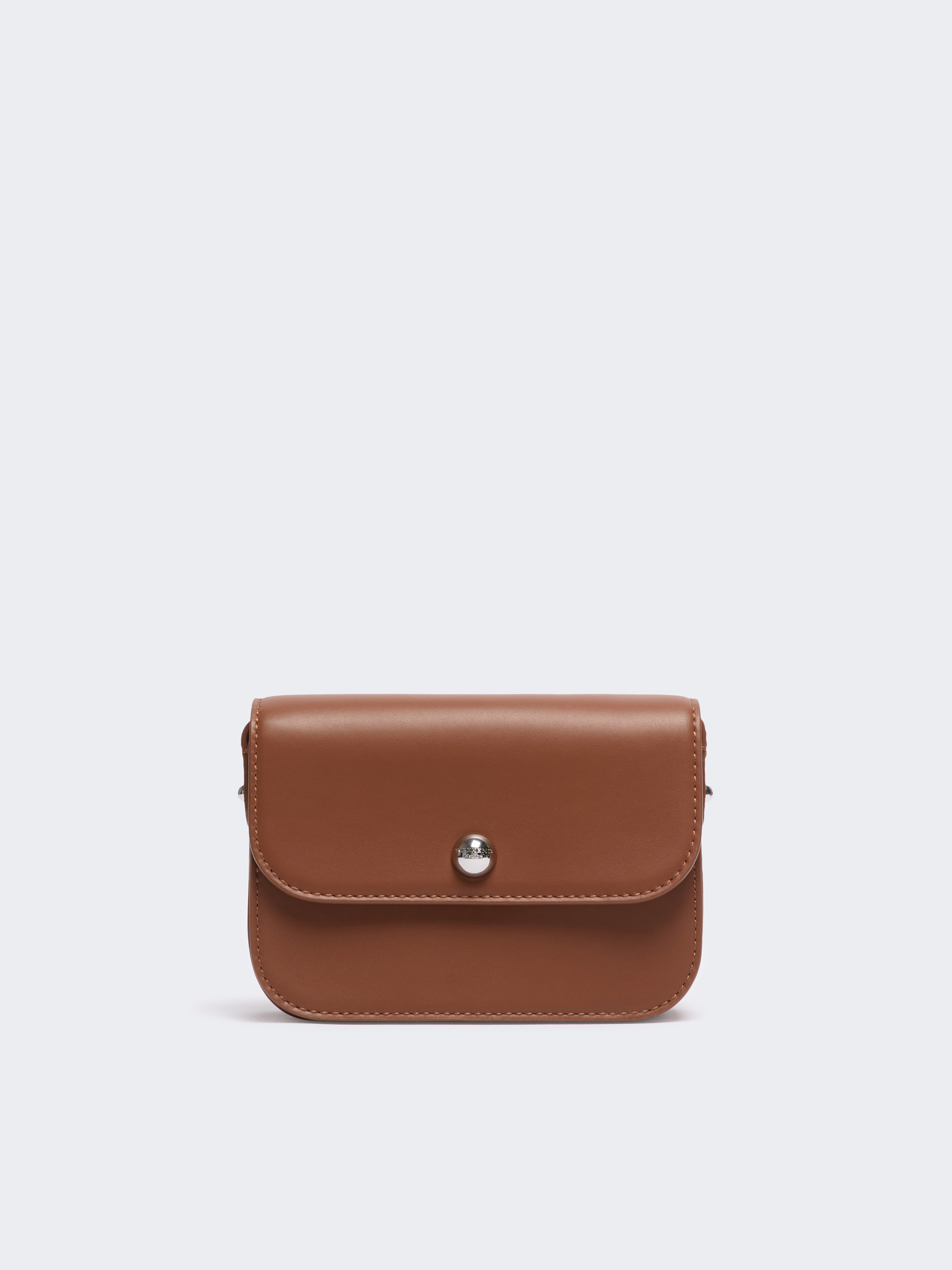 Smooth leather flap bag - Weekend Max Mara