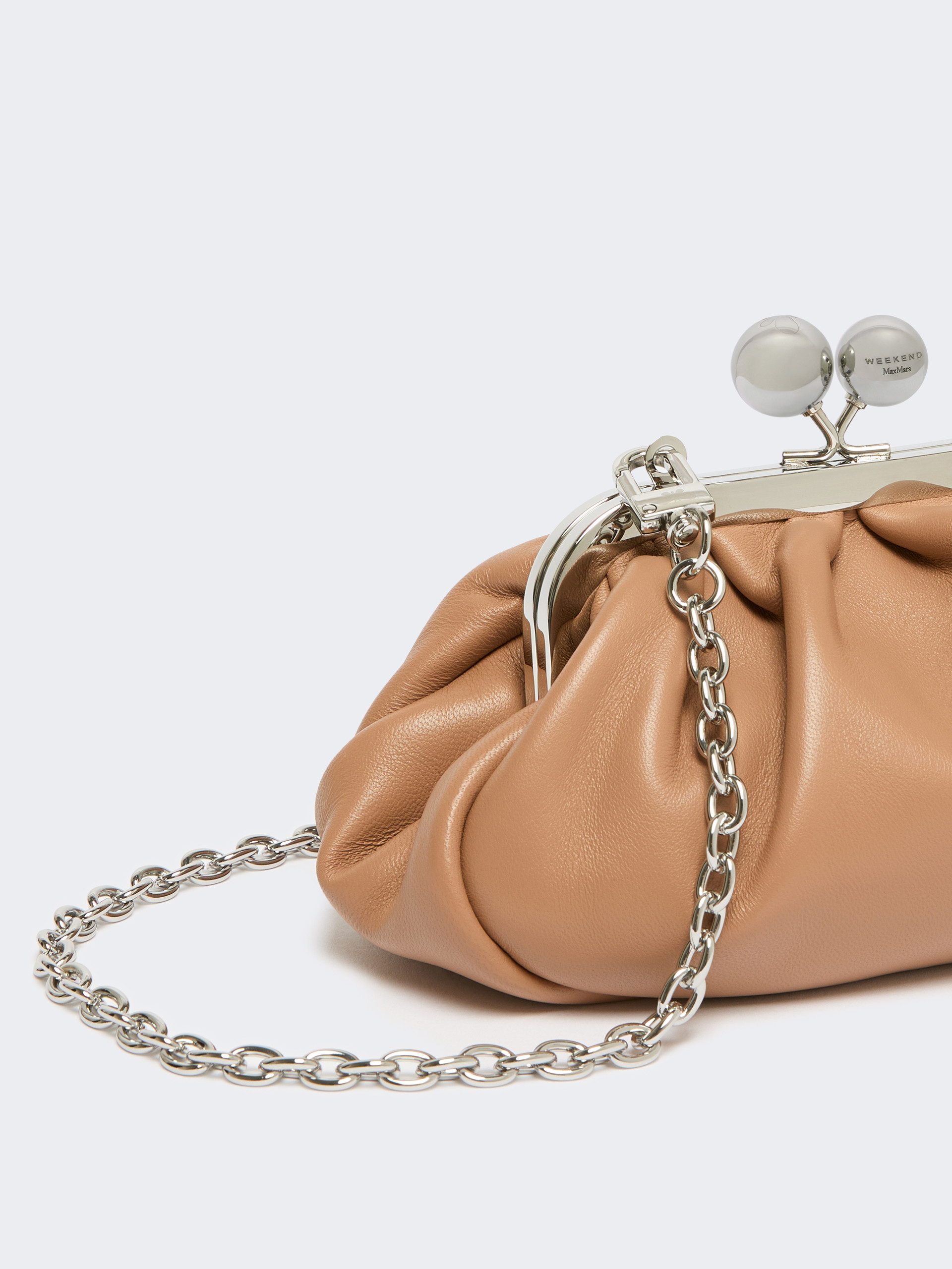 Extra-small Pasticcino Bag in shiny sheepskin - Weekend Max Mara - 4