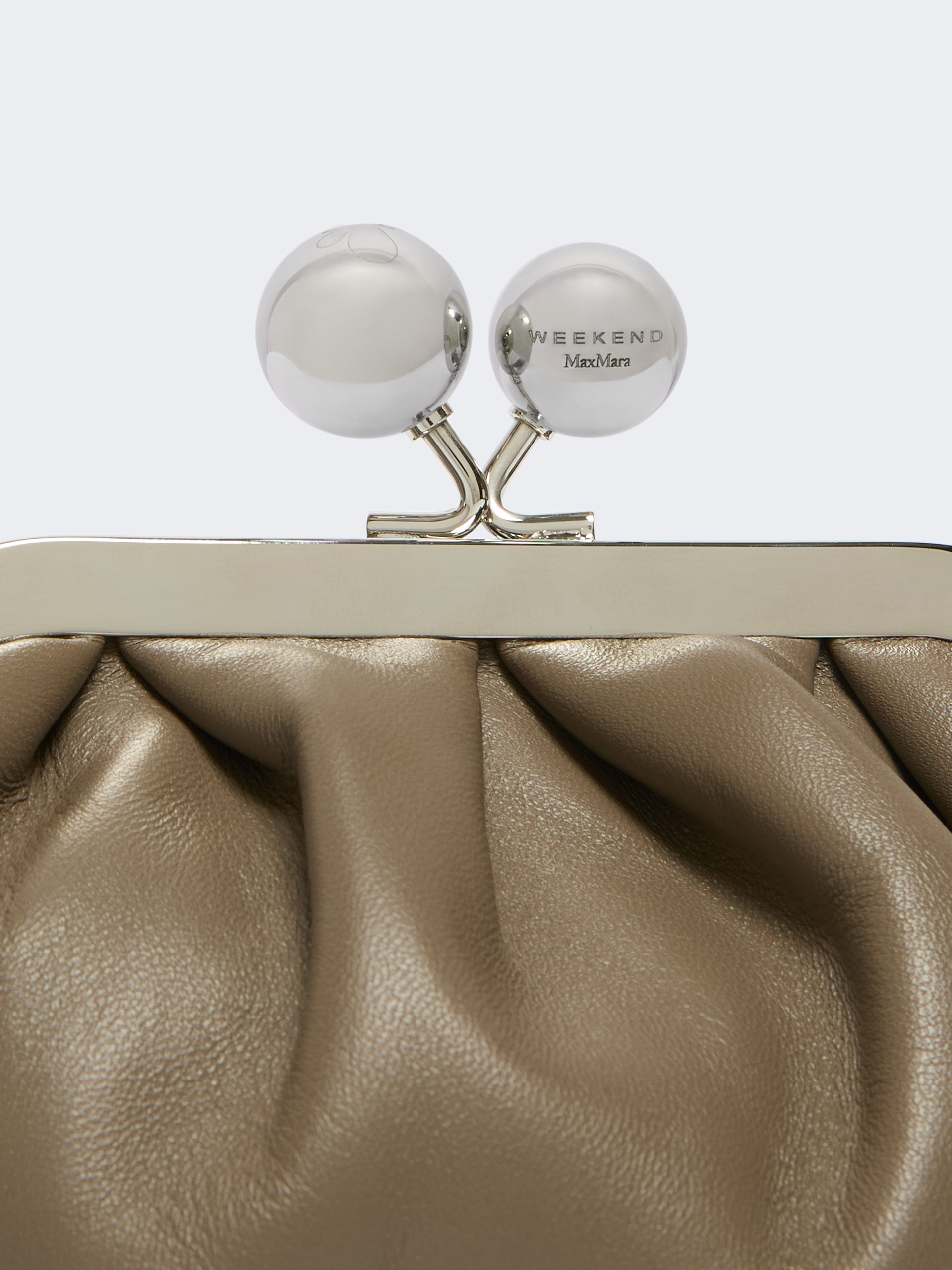 Extra-small Pasticcino Bag in shiny sheepskin - Weekend Max Mara - 5