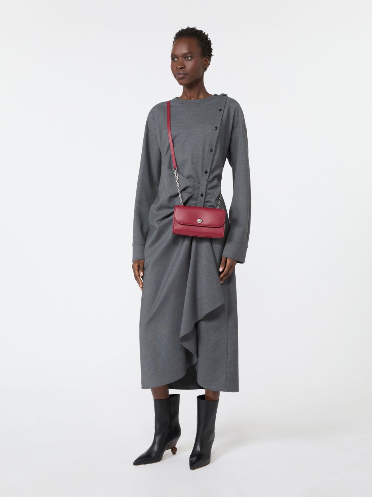 Smooth leather wallet chain bag - Weekend Max Mara - 7