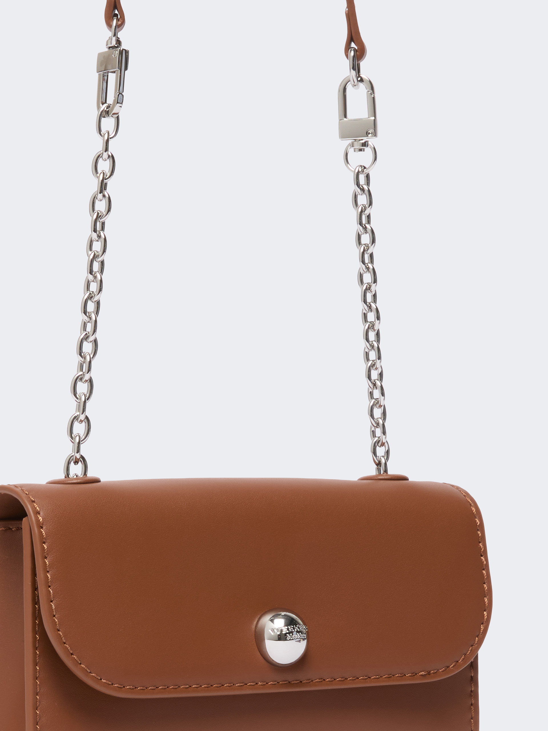 Smooth leather wallet chain bag - Weekend Max Mara - 4