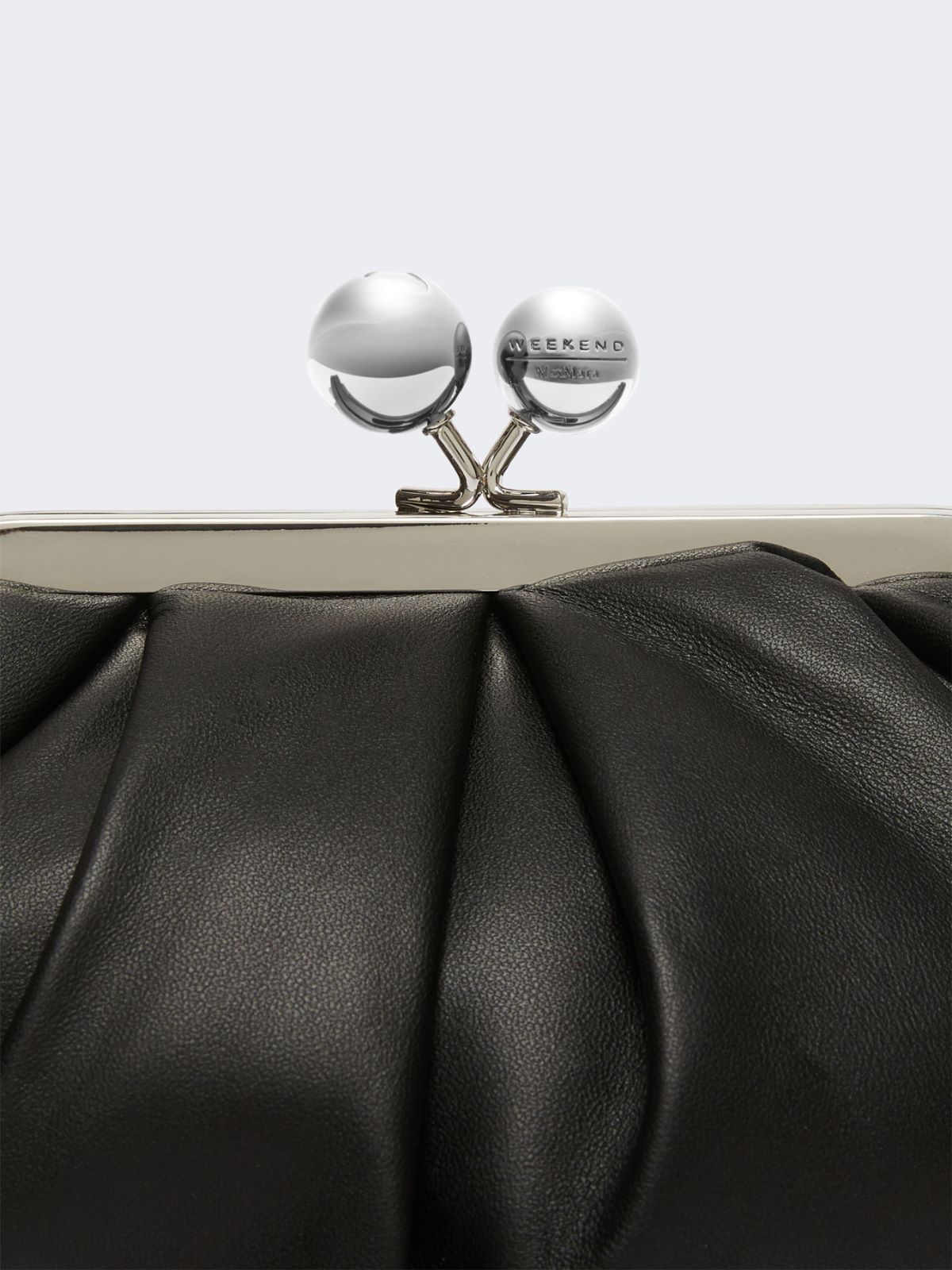 Small sheepskin Pasticcino Bag - BLACK - Weekend - 5