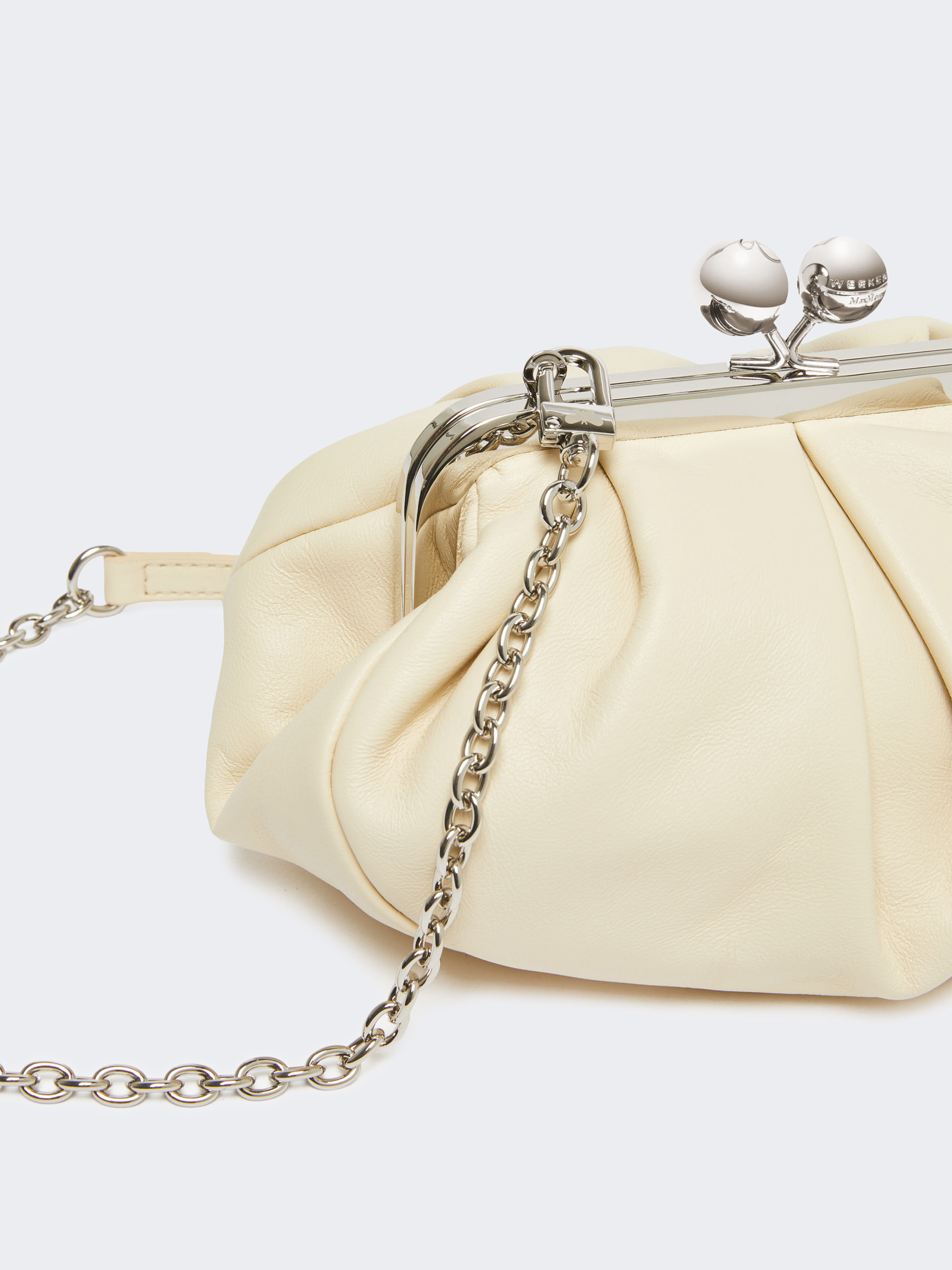 Small sheepskin Pasticcino Bag - IVORY - Weekend Max Mara - 4