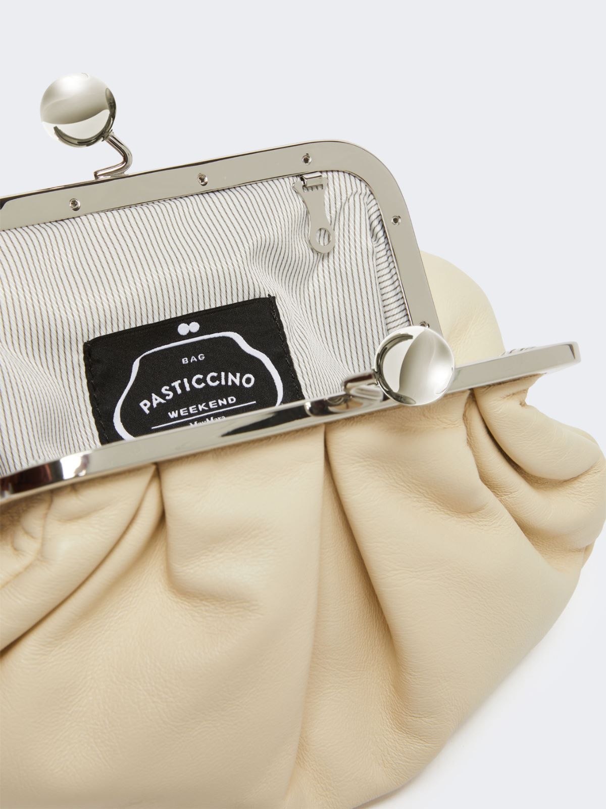 Small sheepskin Pasticcino Bag - IVORY - Weekend - 6