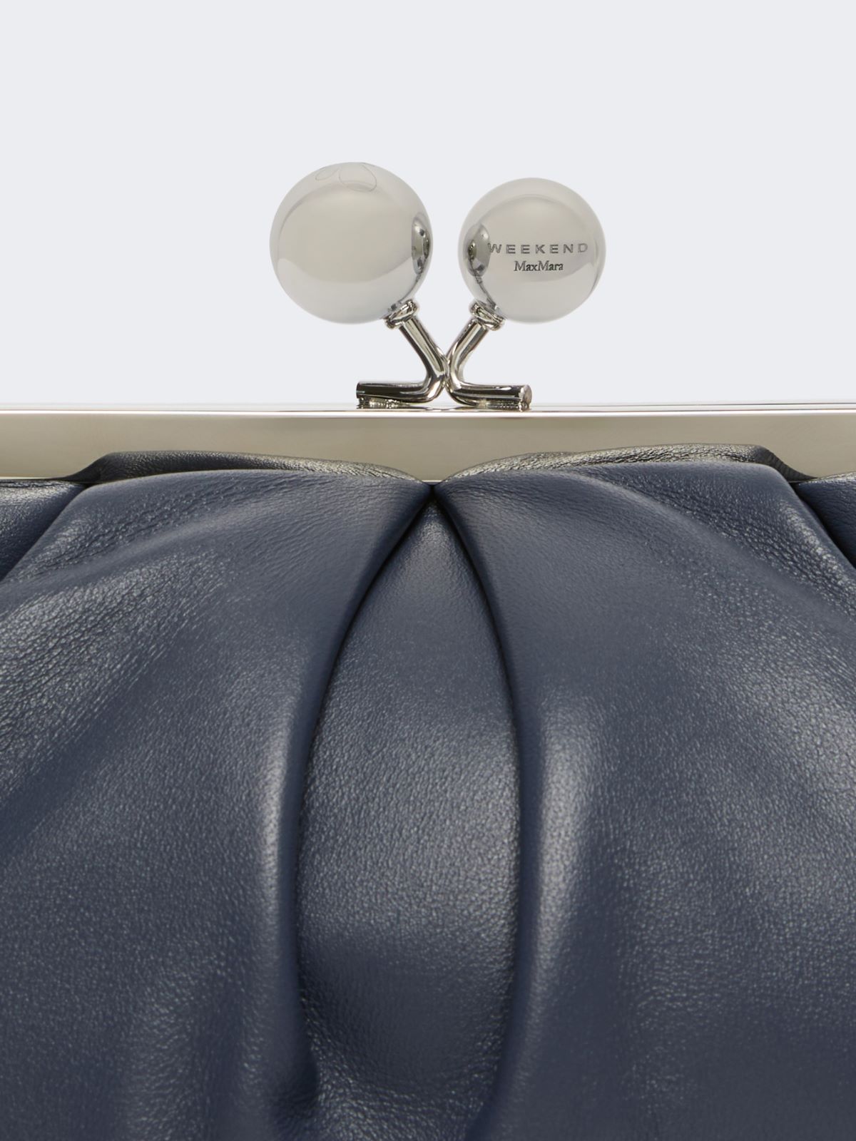 Pasticcino Bag Small in montone - BLU MARINO - Weekend Max Mara - 5