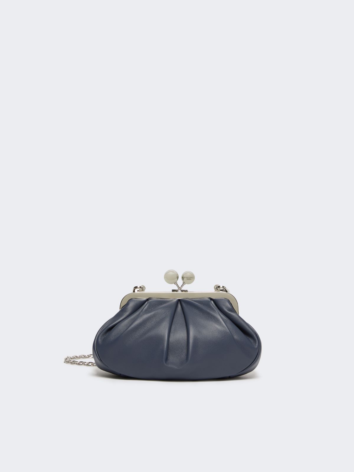 Pasticcino Bag Small in montone - BLU MARINO - Weekend Max Mara