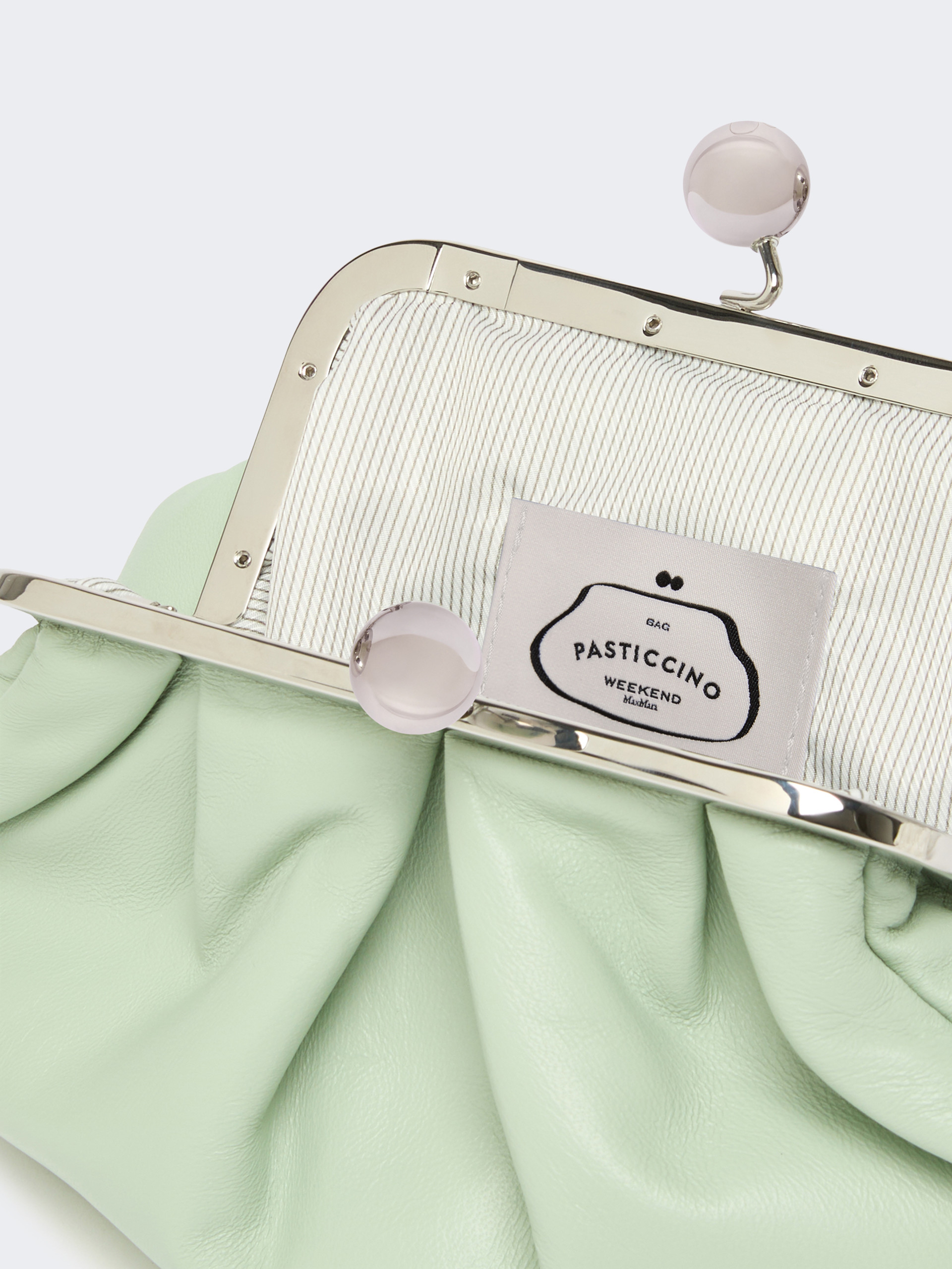 Small sheepskin Pasticcino Bag - PASTEL GREEN - Weekend Max Mara - 6