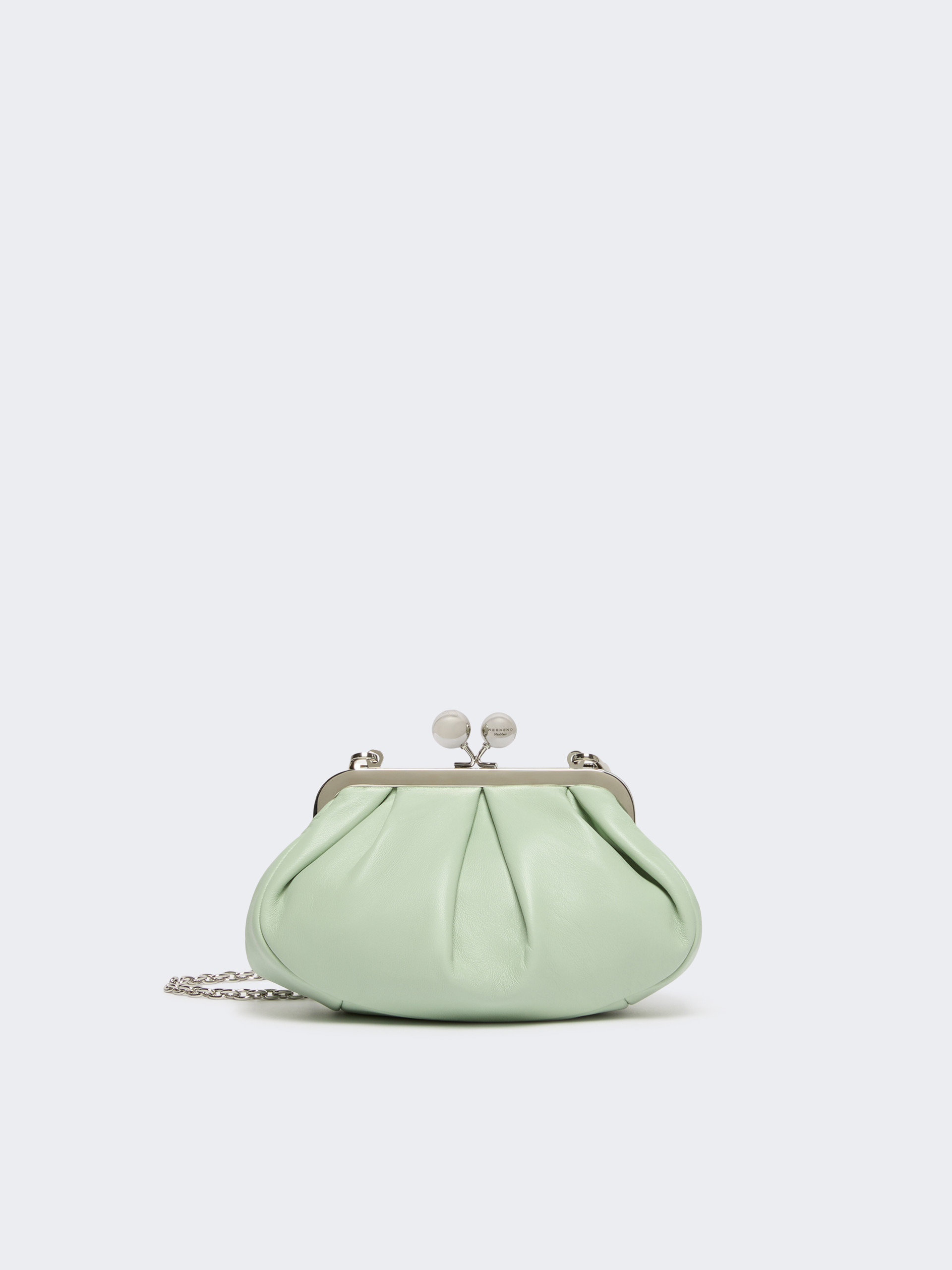 Small sheepskin Pasticcino Bag - PASTEL GREEN - Weekend Max Mara