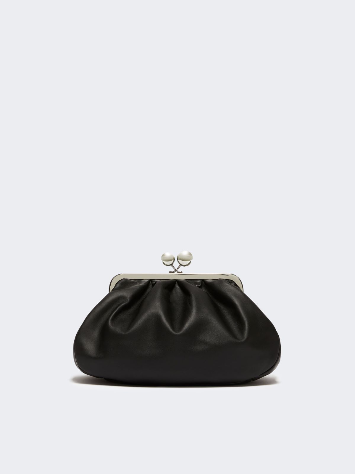 Medium sheepskin Pasticcino Bag - BLACK - Weekend - 3