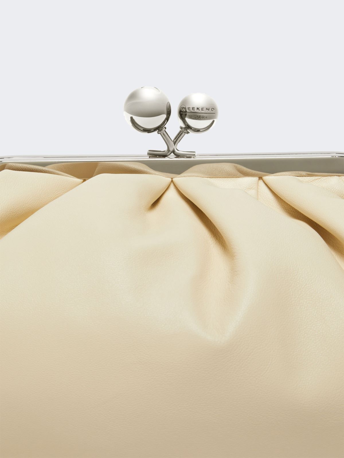 Medium sheepskin Pasticcino Bag - IVORY - Weekend - 5