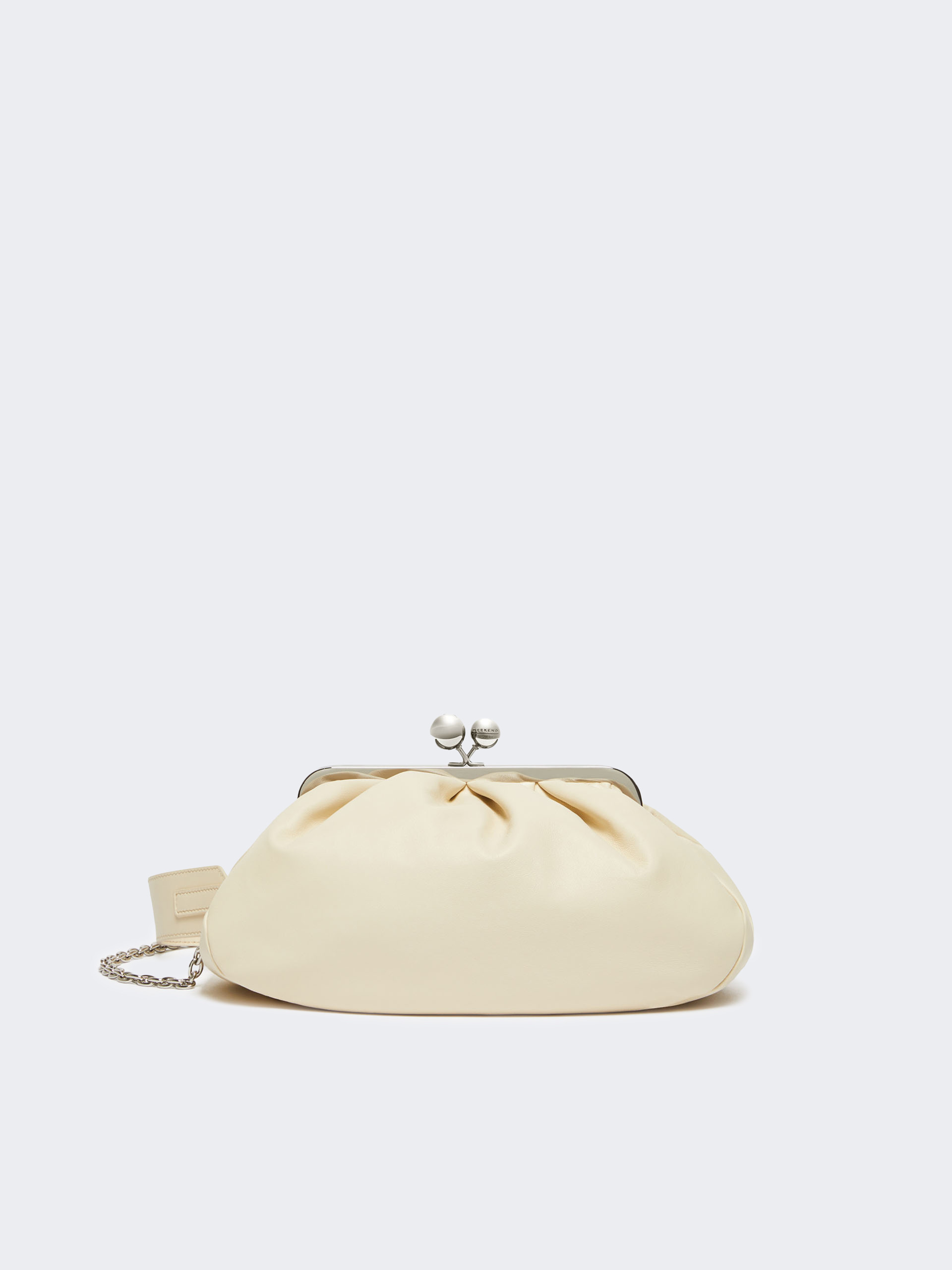 Medium sheepskin Pasticcino Bag - IVORY - Weekend Max Mara