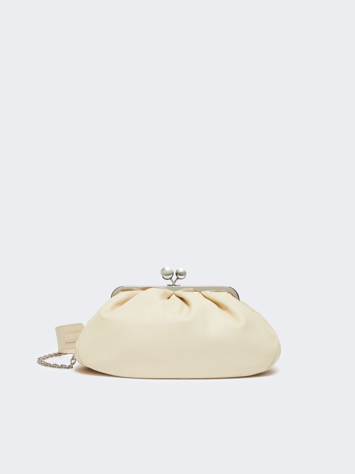 Medium sheepskin Pasticcino Bag - IVORY - Weekend