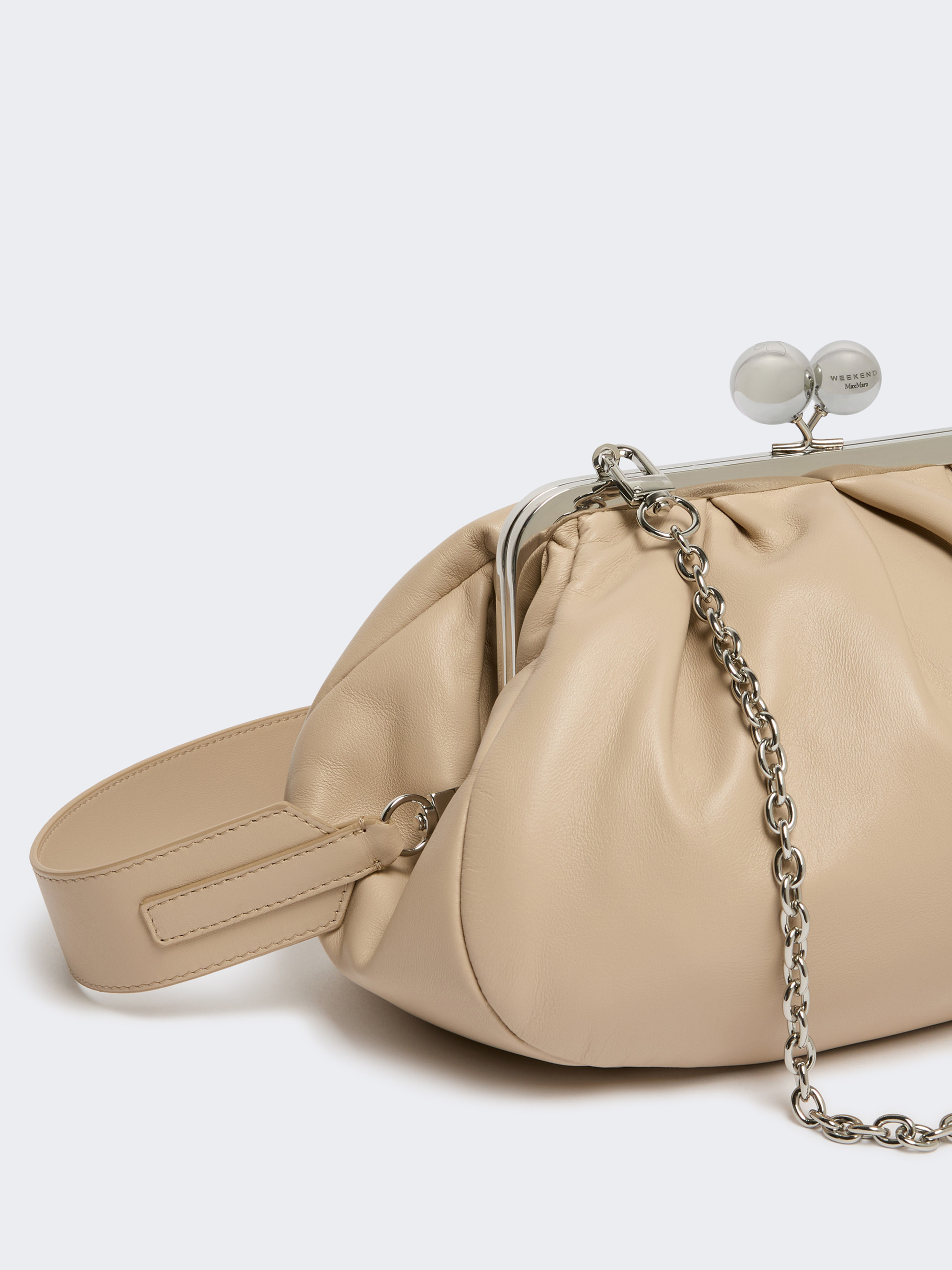 Medium sheepskin Pasticcino Bag - NATURAL - Weekend Max Mara - 4