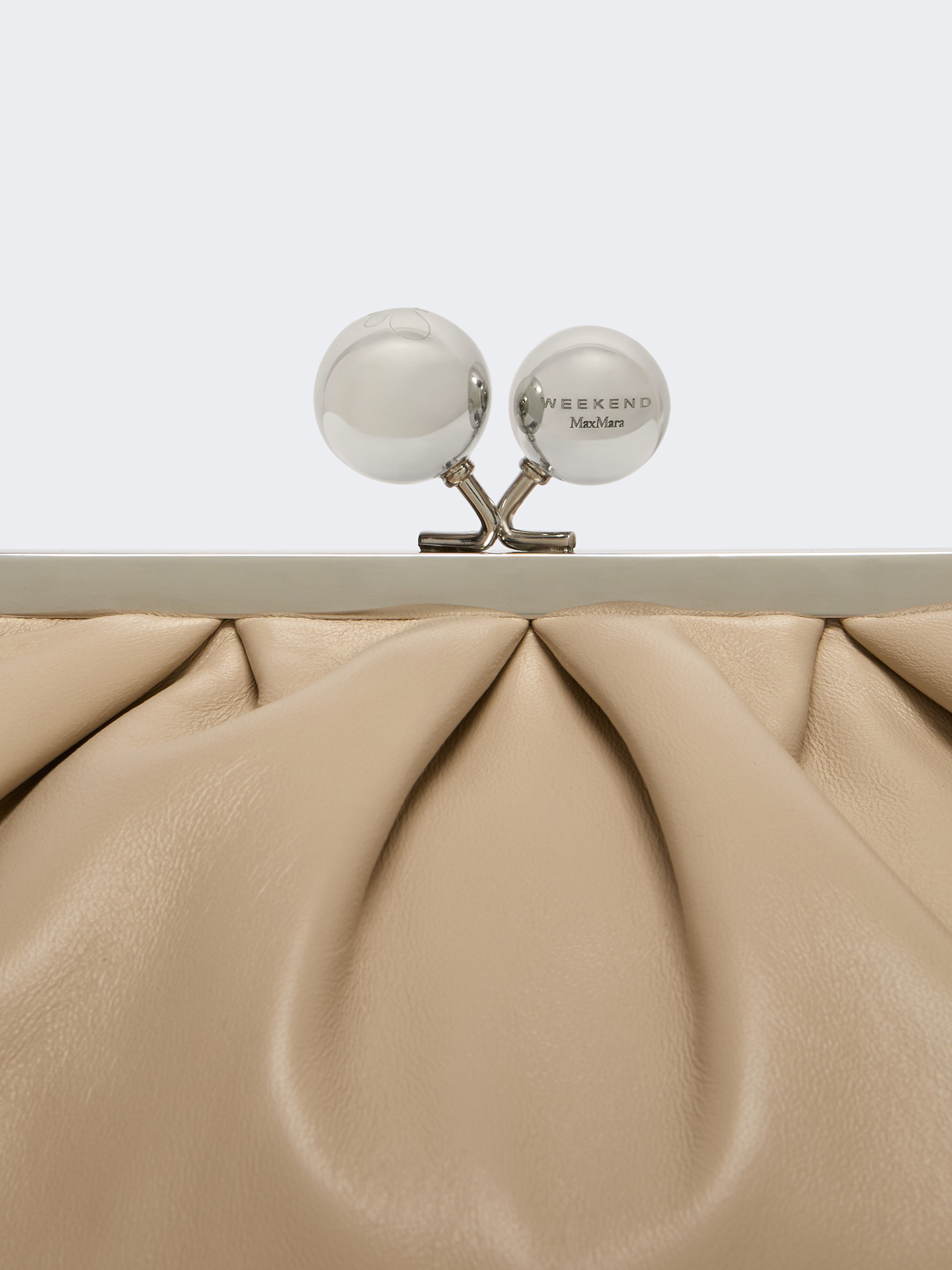 Medium sheepskin Pasticcino Bag - NATURAL - Weekend Max Mara - 5