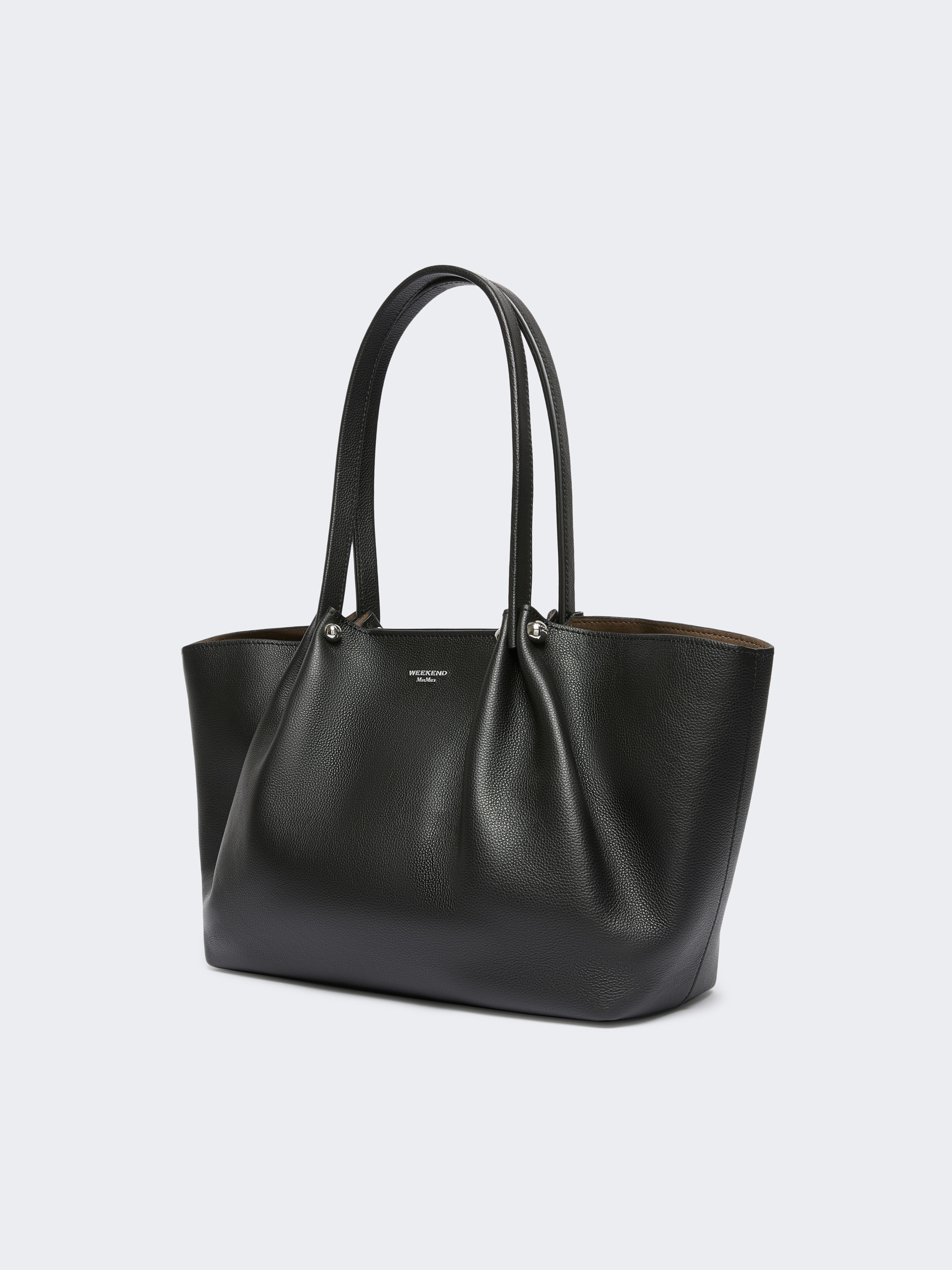 Textured leather tote bag - Weekend Max Mara - 2